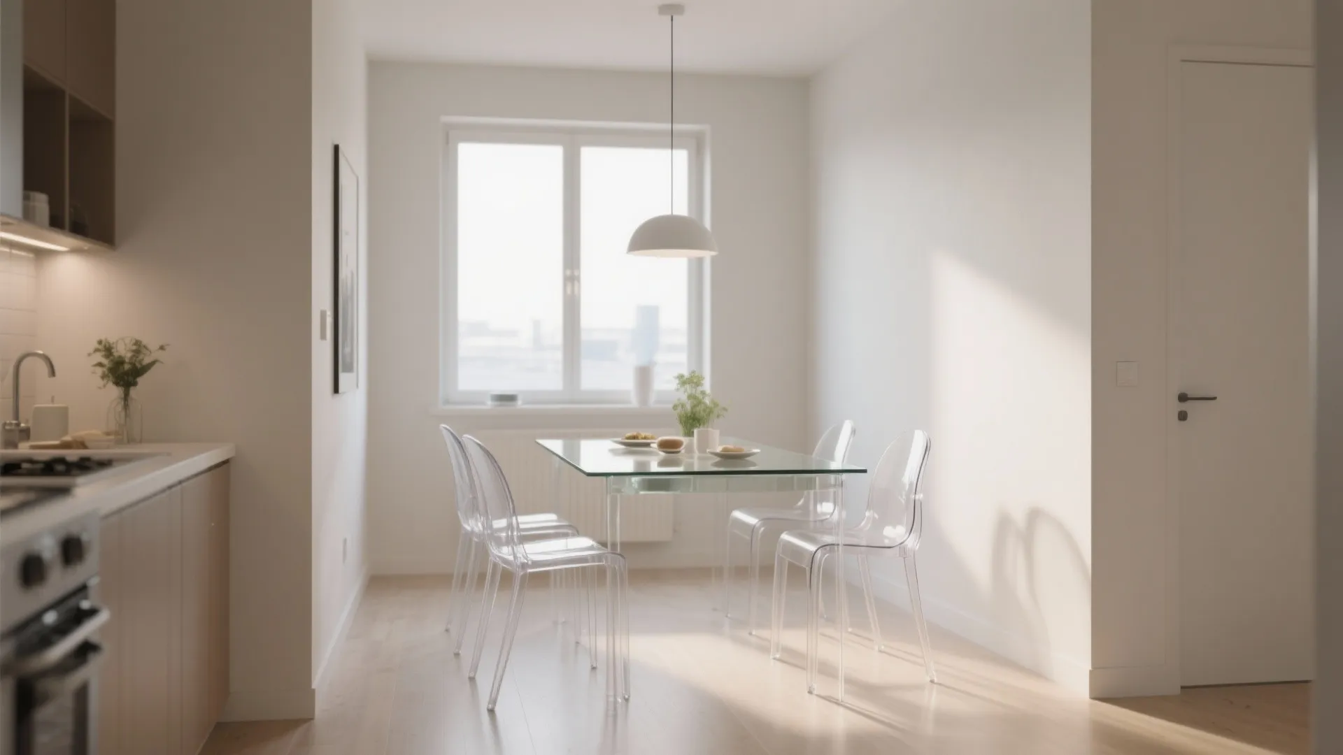 9. Opt for Transparent Furniture