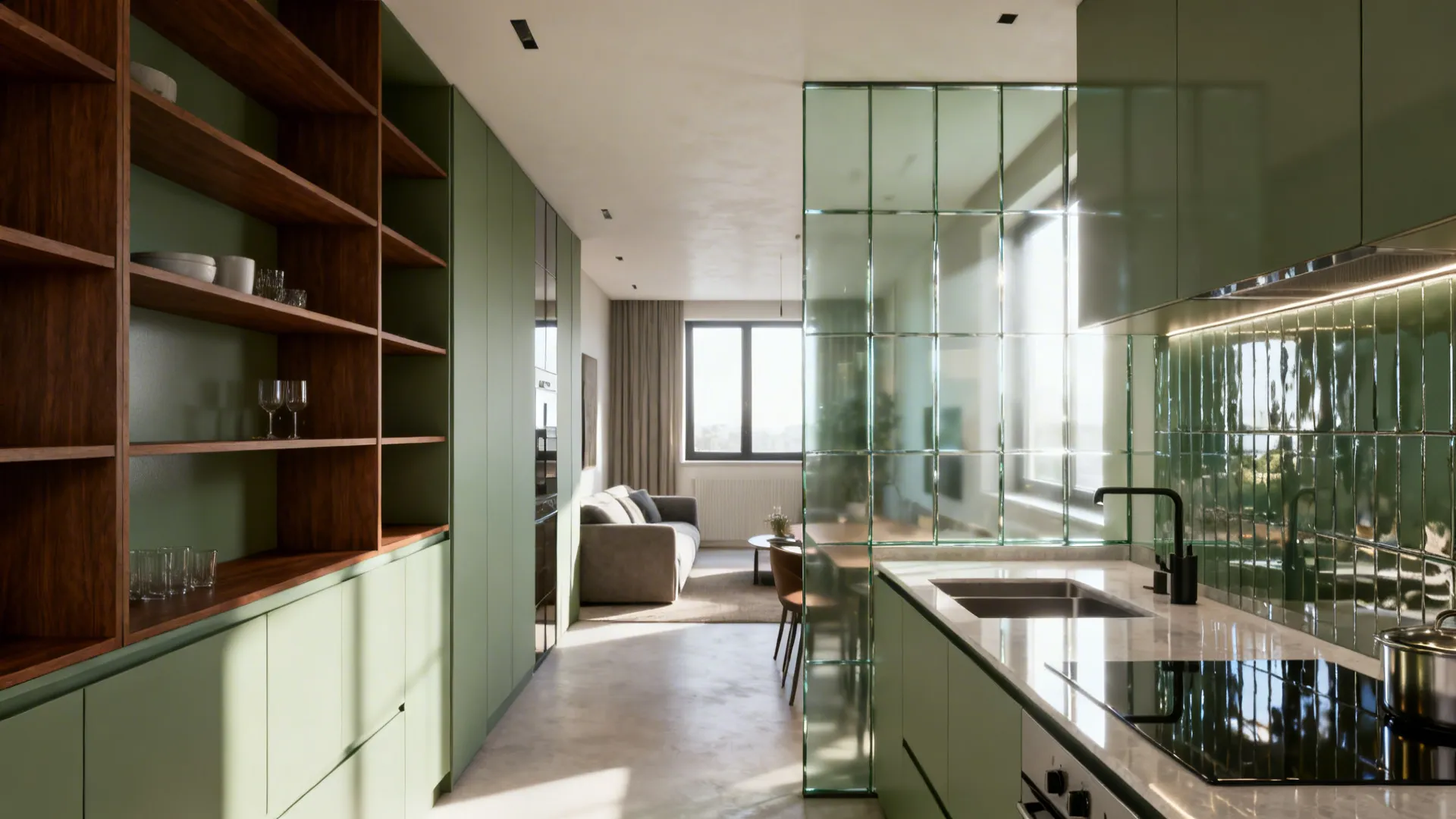 Transparent Surfaces to Extend Sightlines