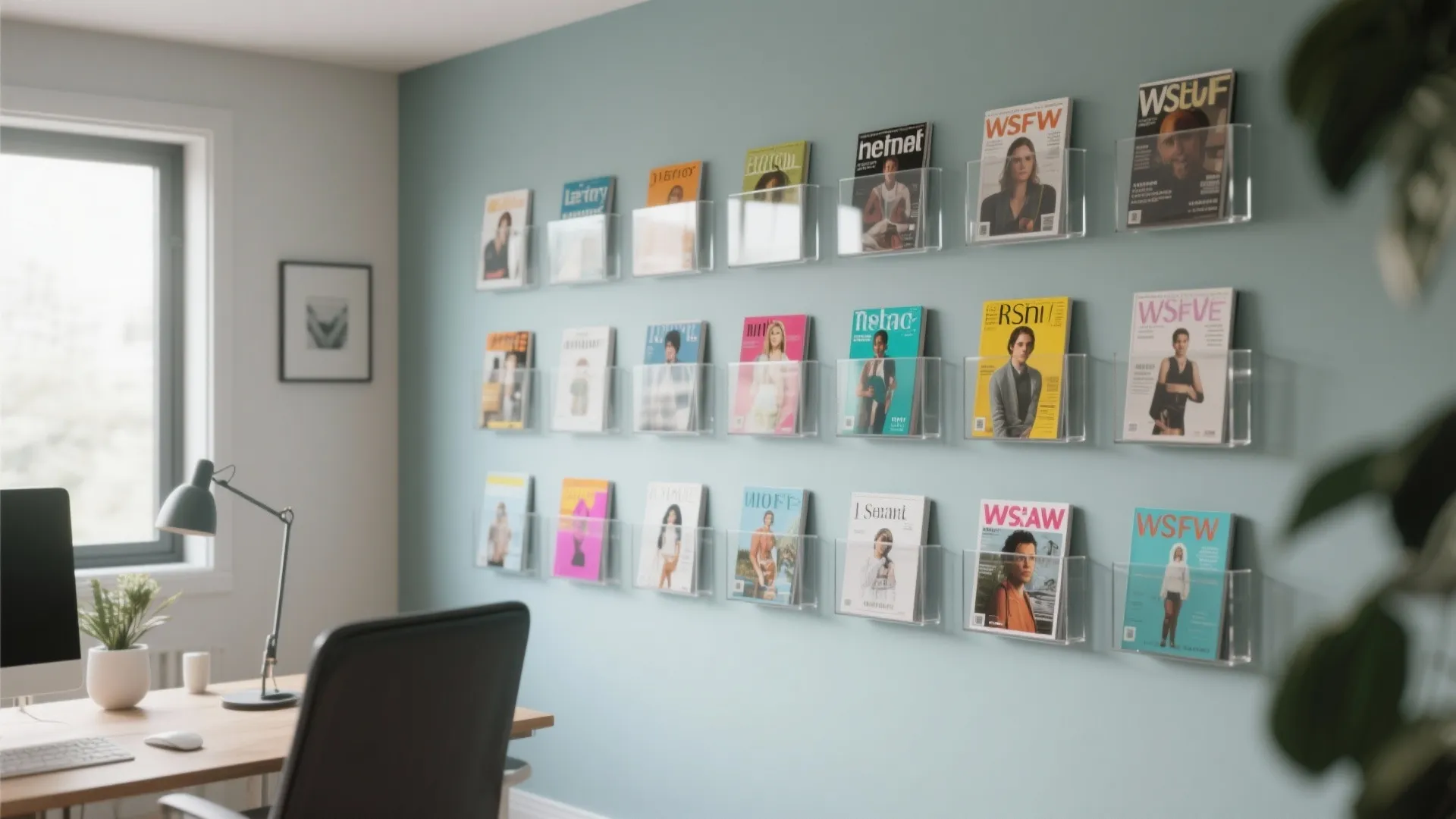 Transparent Wall Pockets