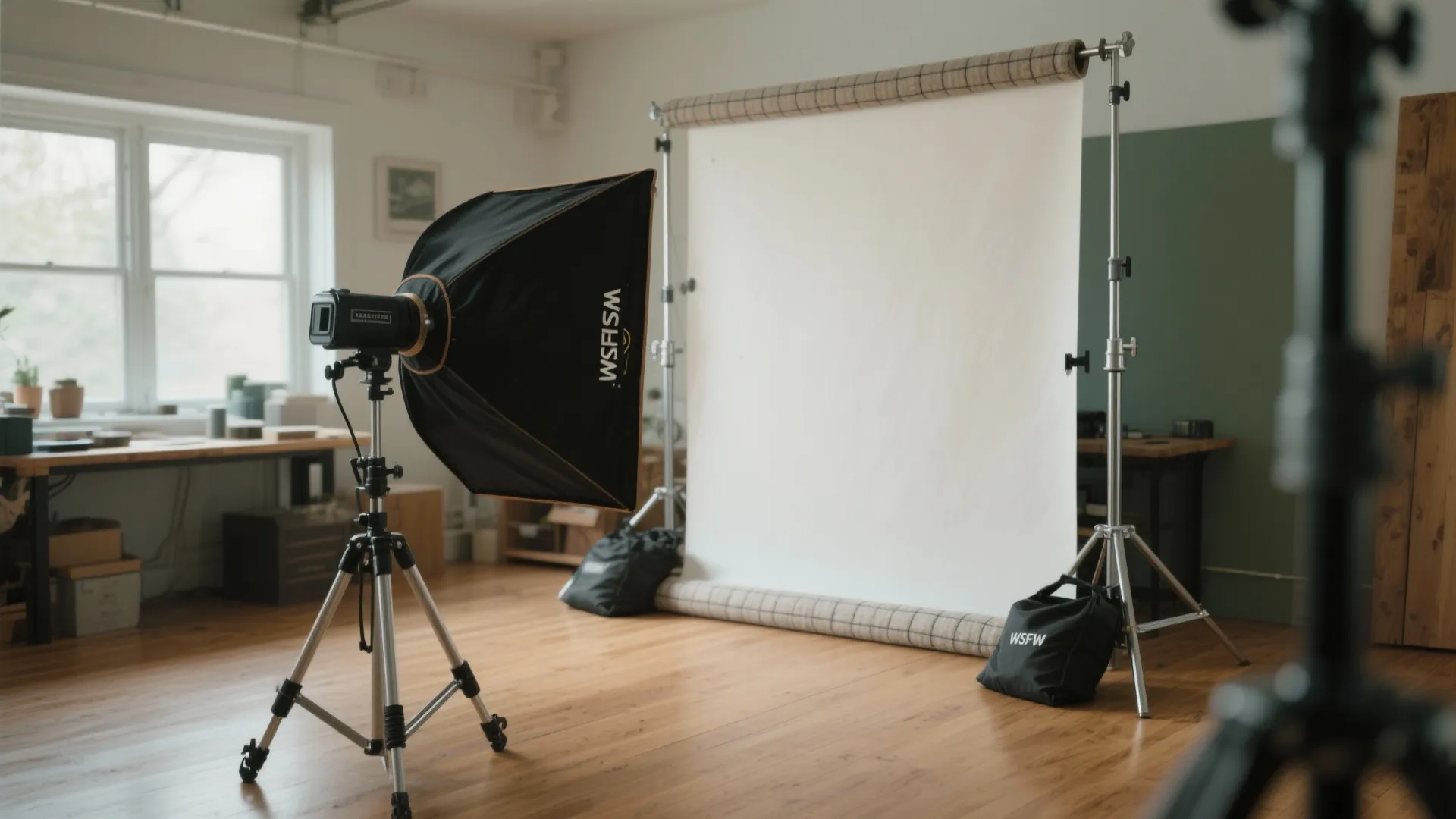 Collapsible PVC or Backdrop Stand: Retreat-Ready and Travel-Smart