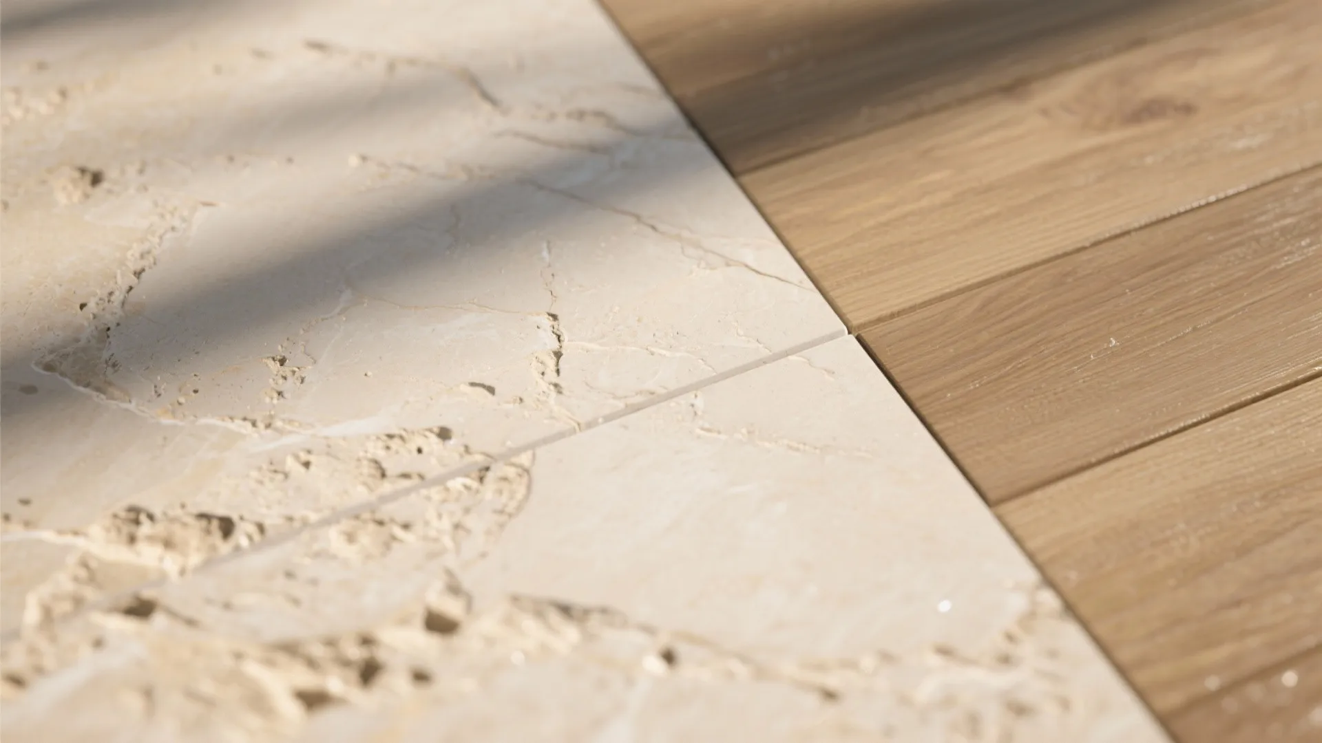 Natural Warmth: Wood-Look and Terracotta