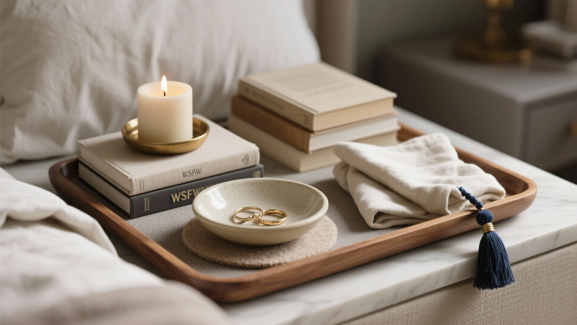 Idea 2: Mix heights and textures for balance