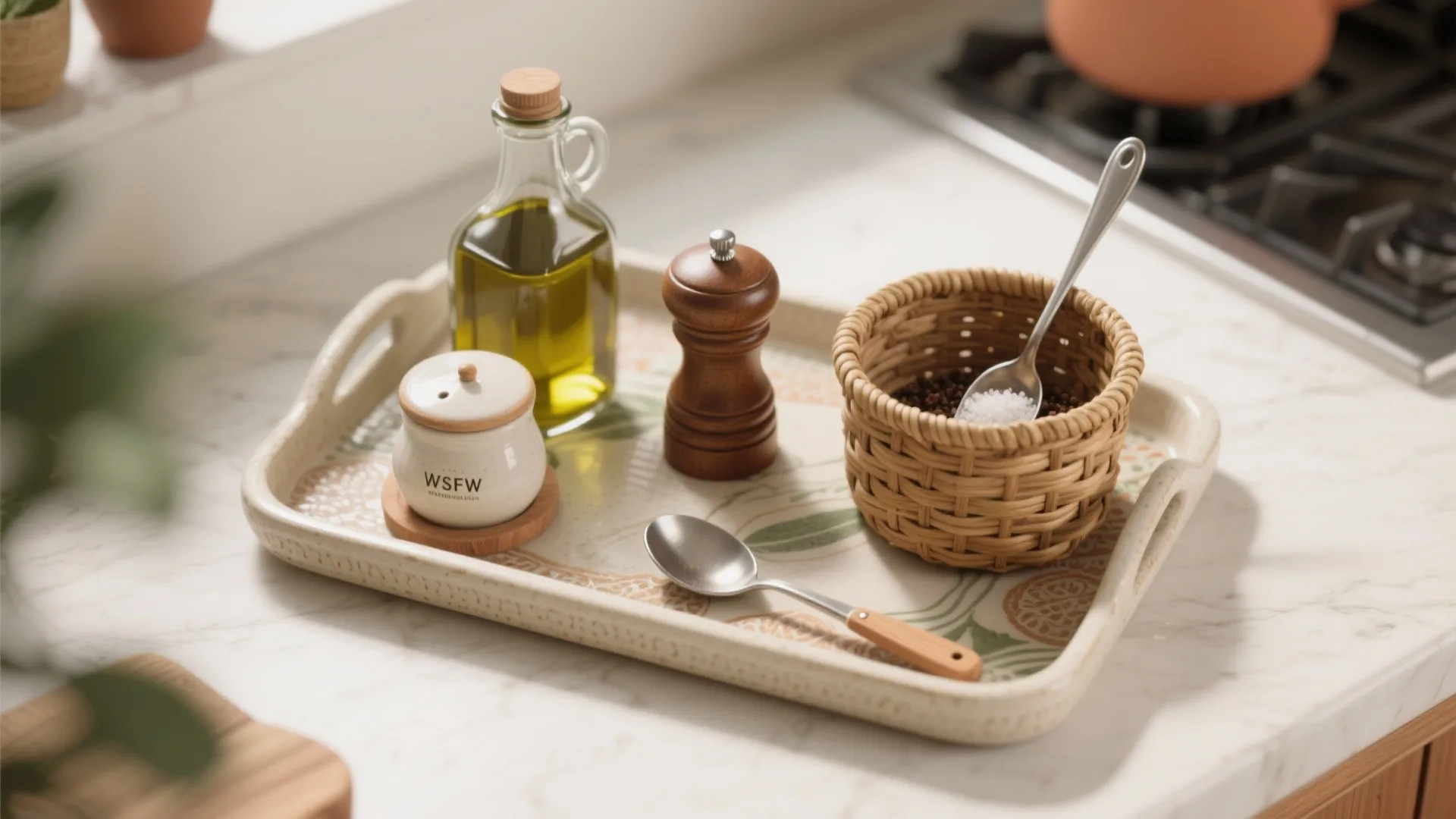 4. Trays, baskets and zone corals — tidiness by containment