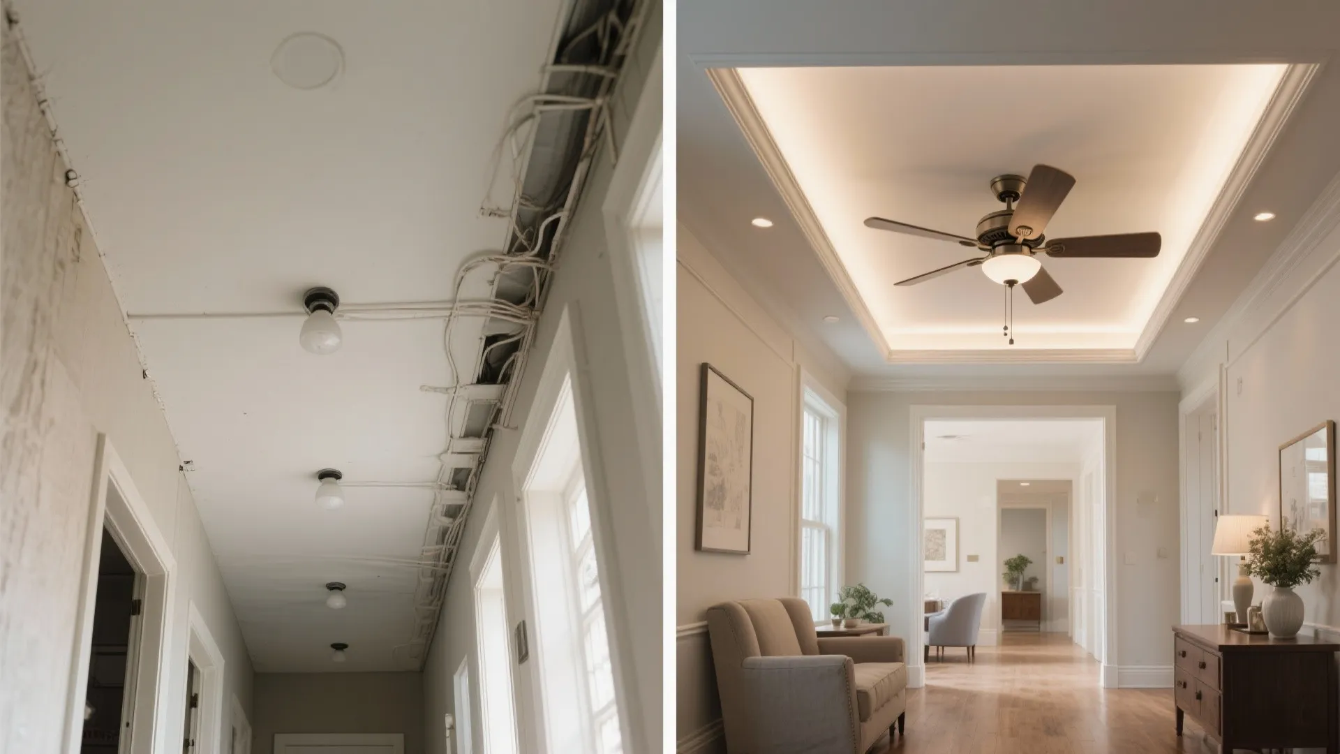 Layered Gypsum Trays with Central Fan Pocket