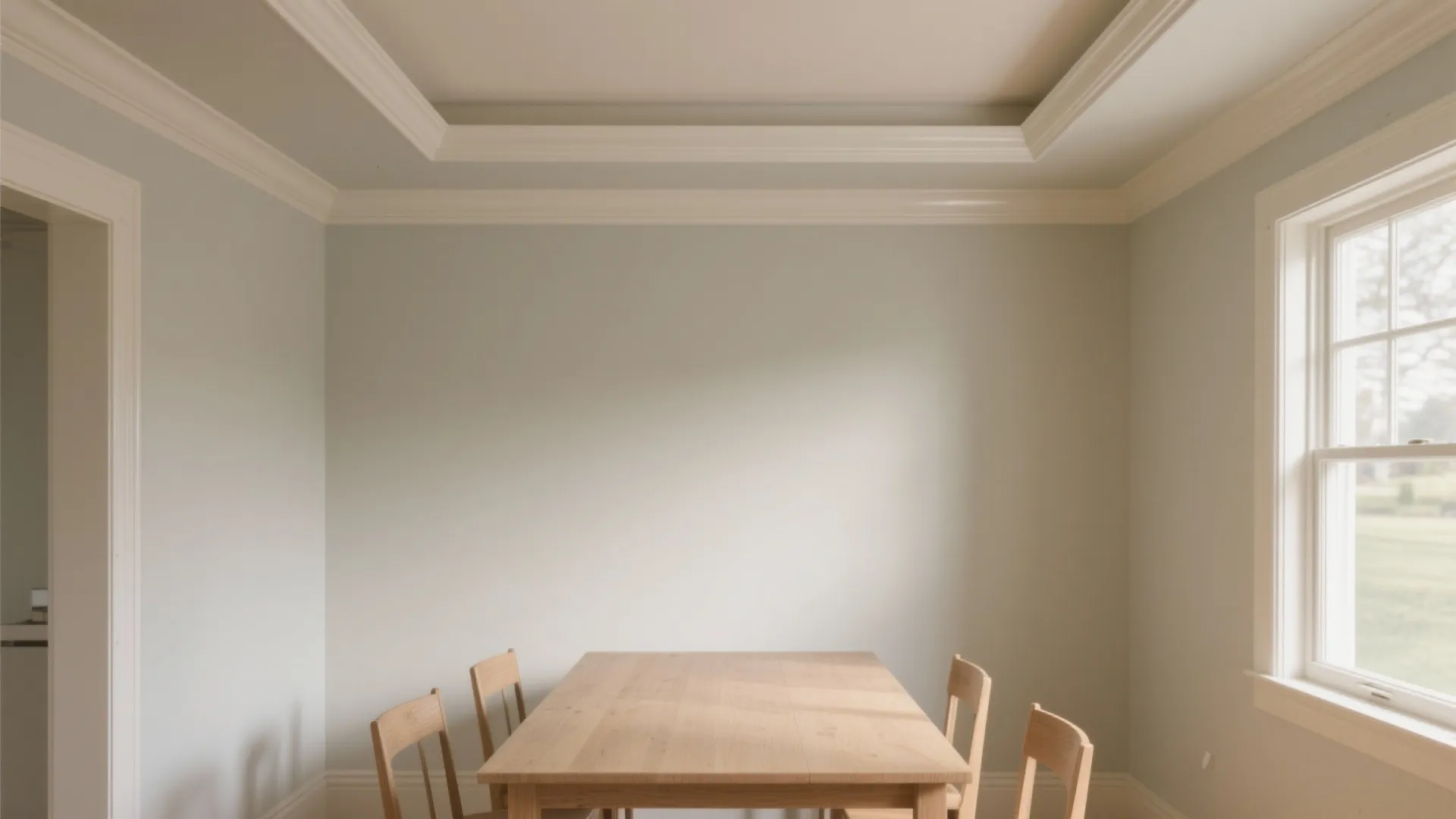 1. Painted Tray Ceiling for Instant Depth