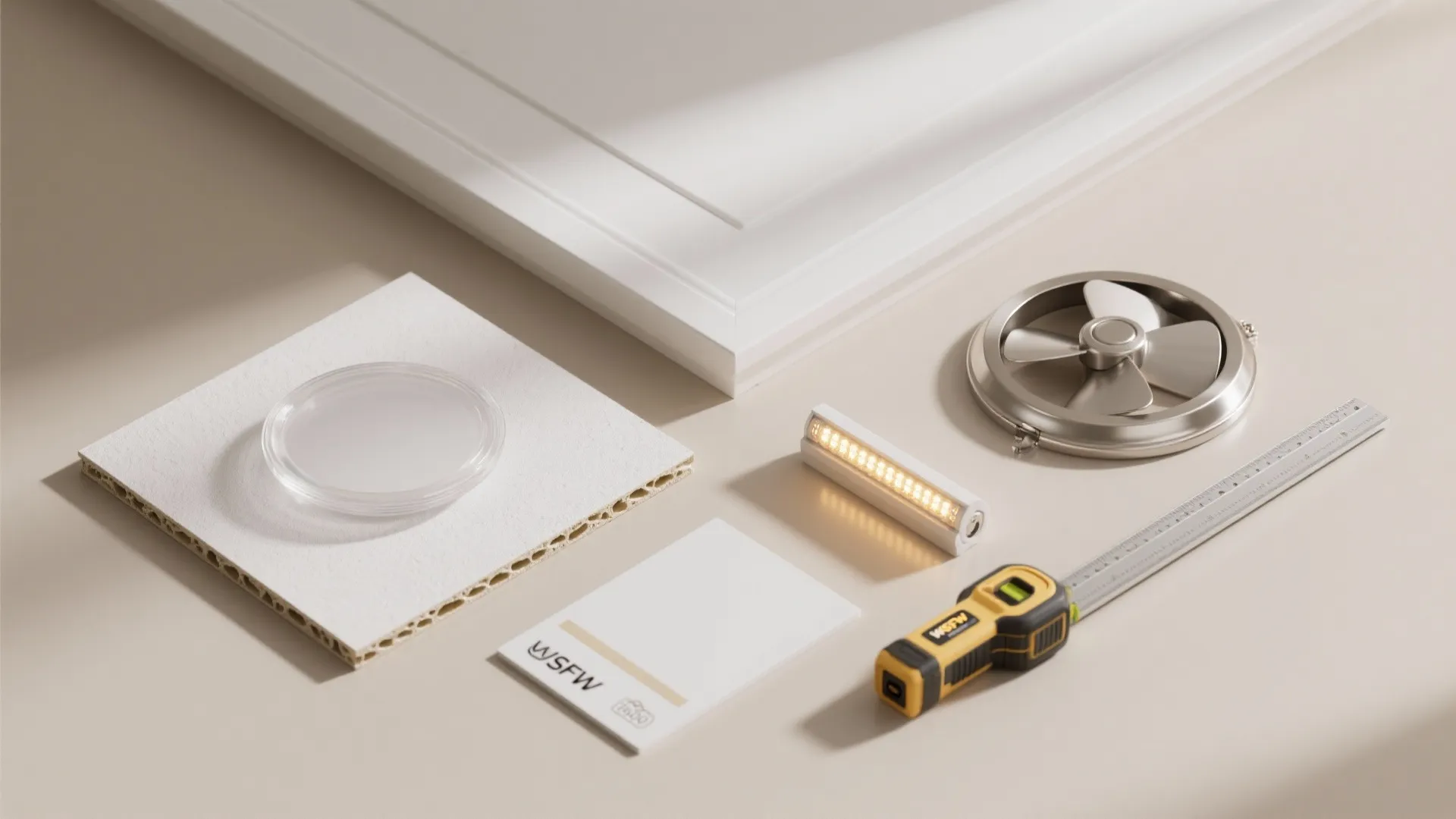 Symmetric Tray Ceiling with Hidden Linear Lights