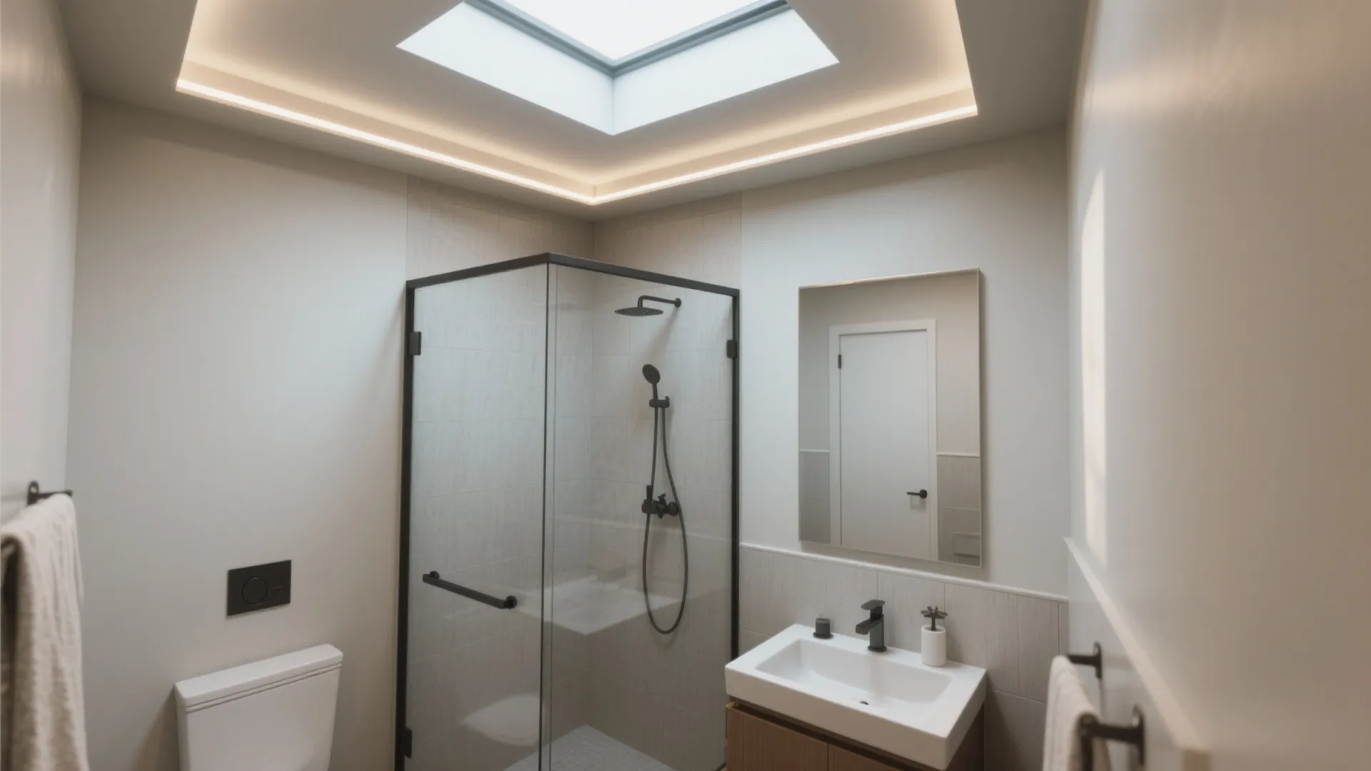 Compact Vaulted or Tray Ceiling to Add Height