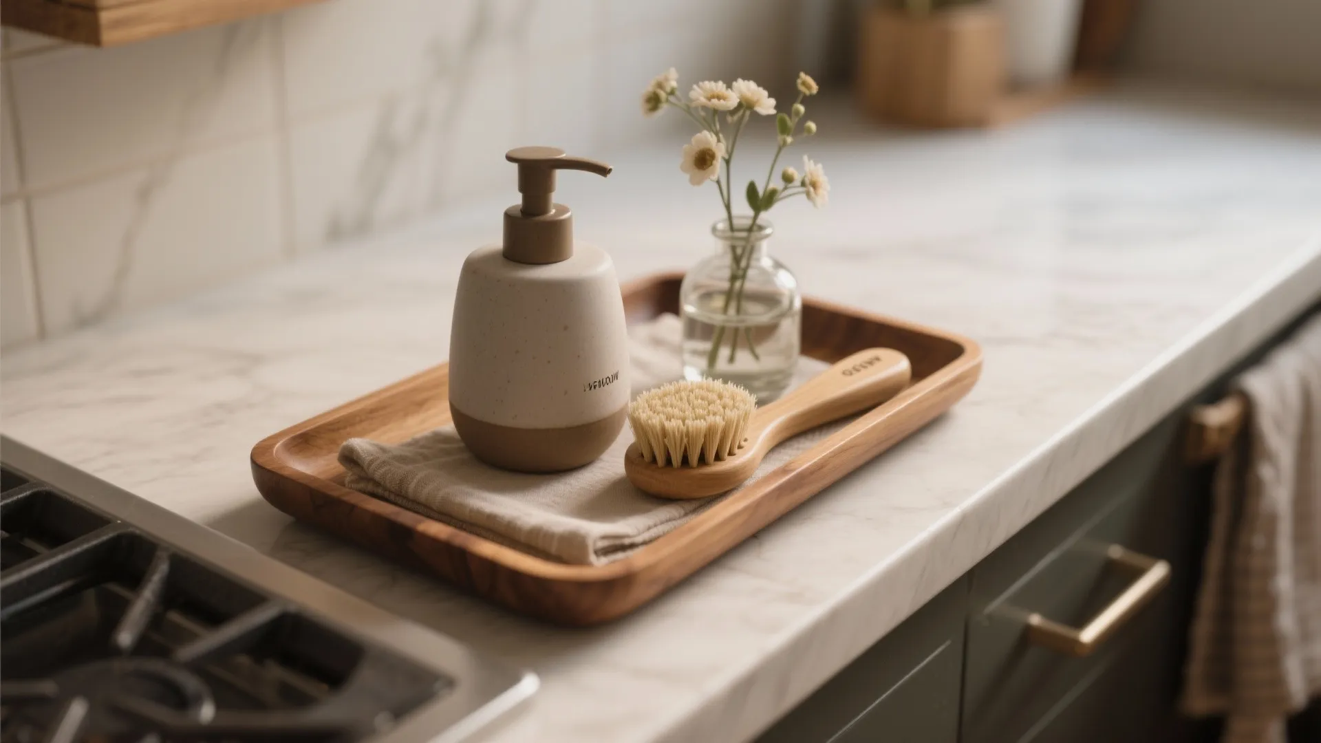 1. Keep It Curated with a Tray