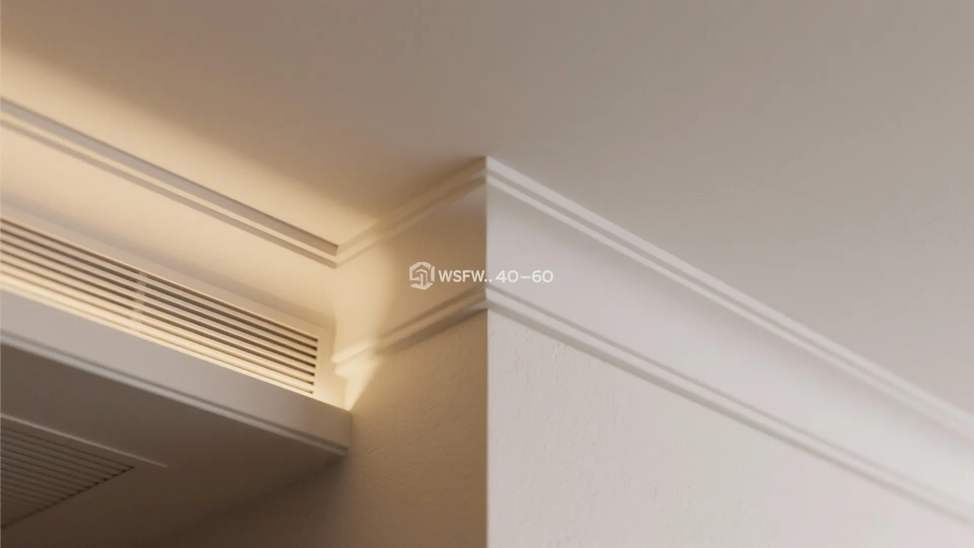 Gypsum Tray Ceiling with Hidden Storage Bulkhead