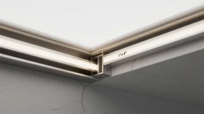 Modern LED Lighting for Ceiling and Wall Edges