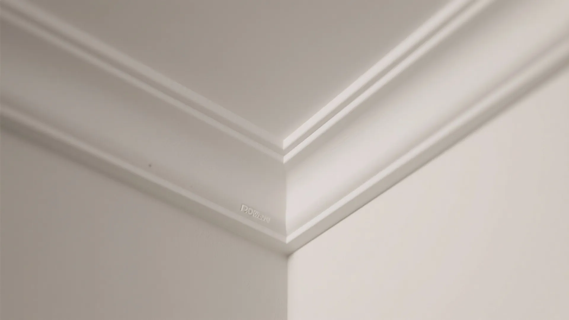 Clean Tray POP Ceiling with Recessed Lines