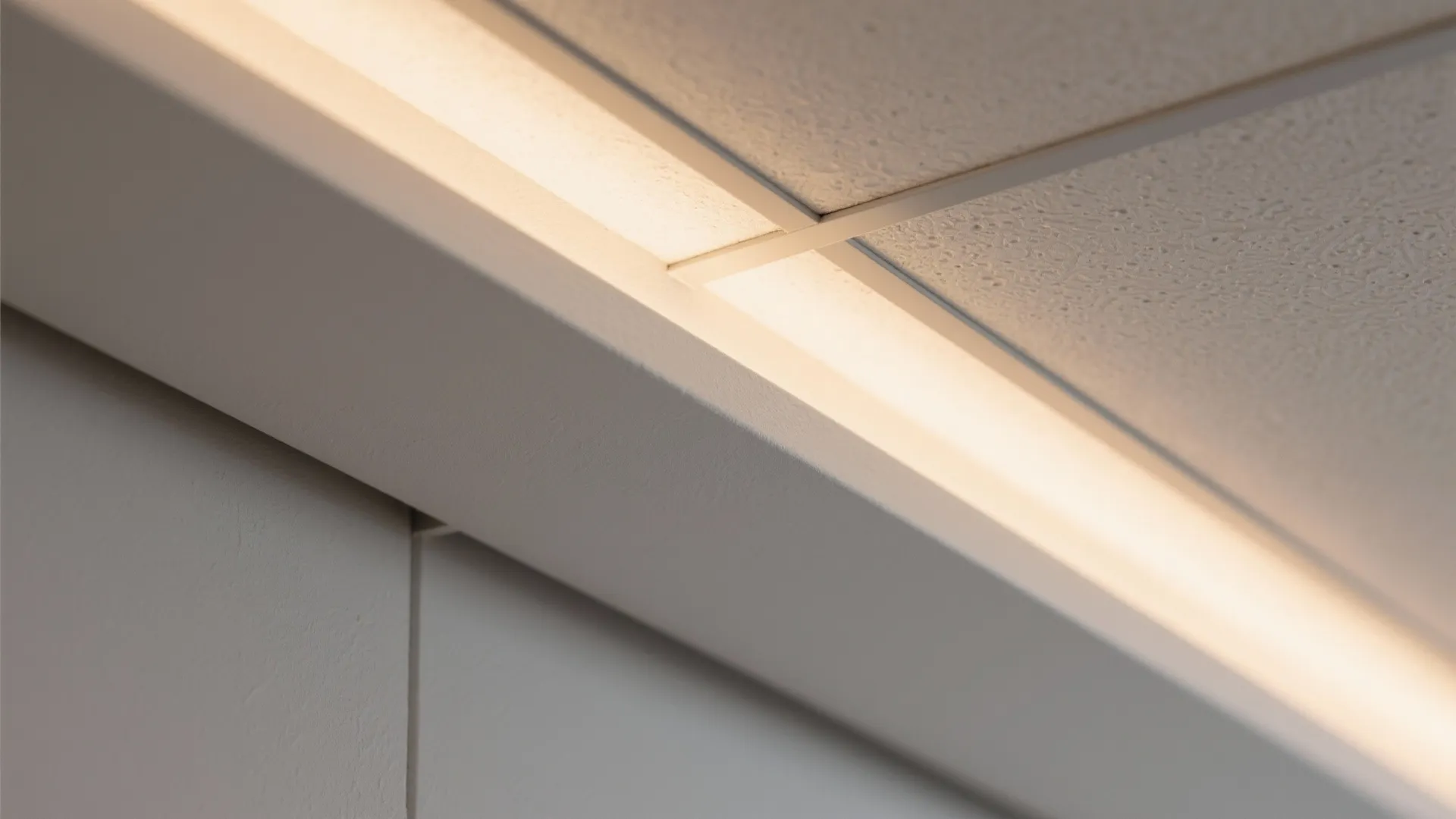 Minimal Layered Trays with Concealed Lighting