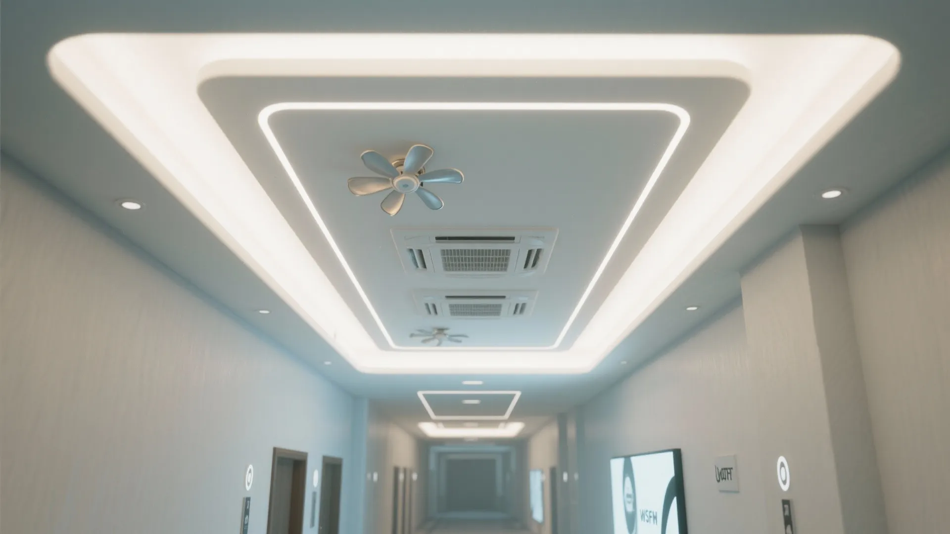 Stepped Tray with Fan-Friendly Clearance