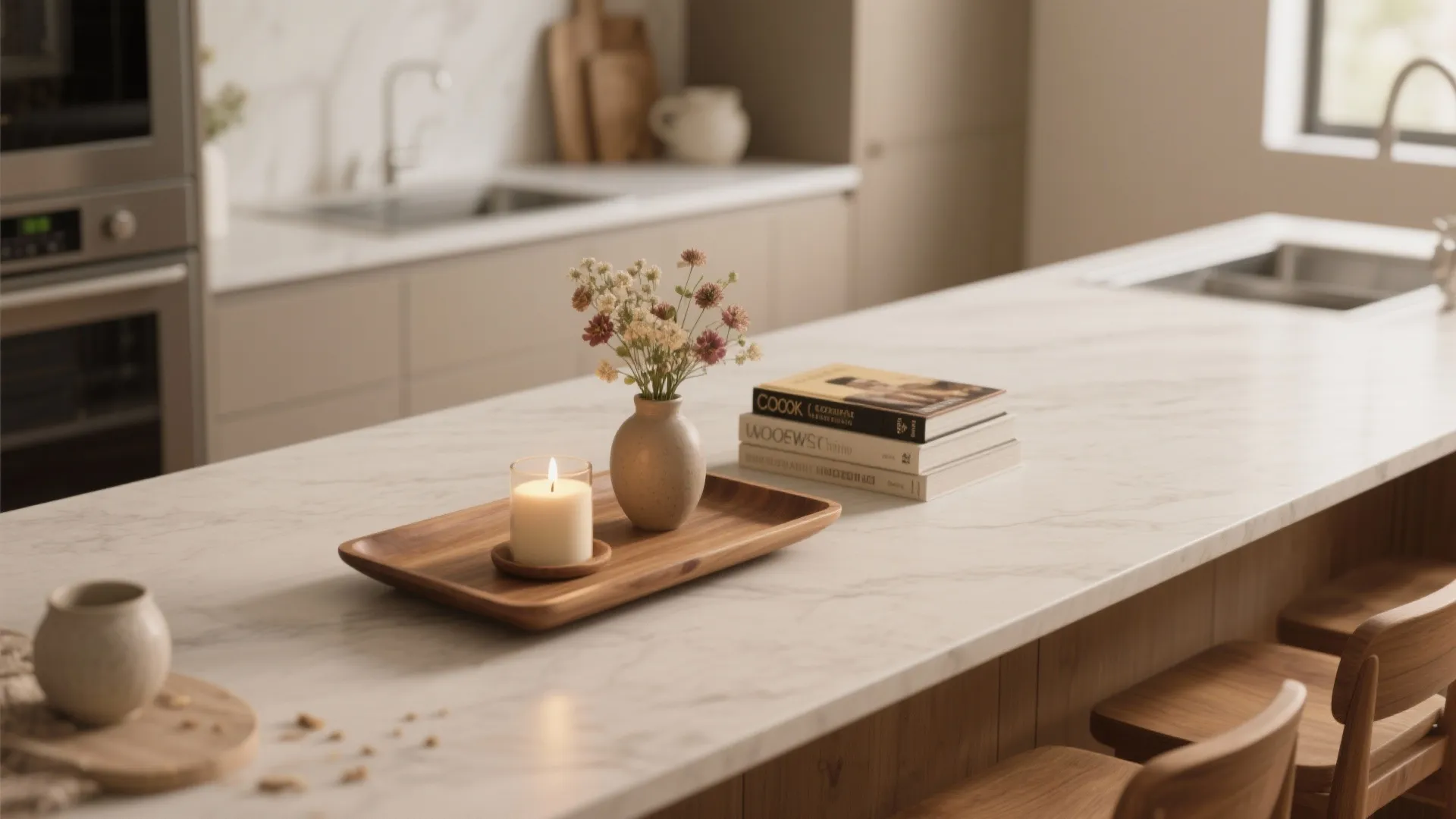 2. Layered Tray Vignette