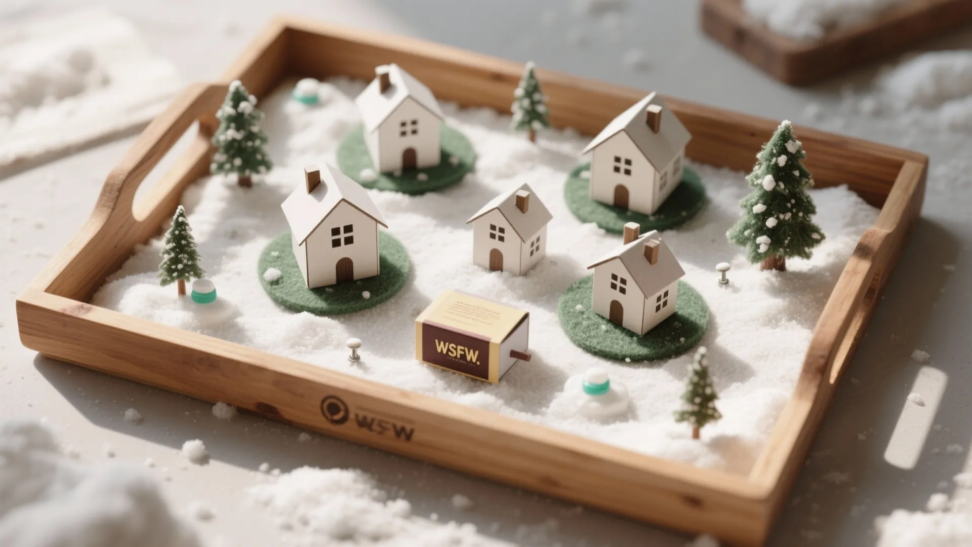 4. Tray Village: Portable and Flexible