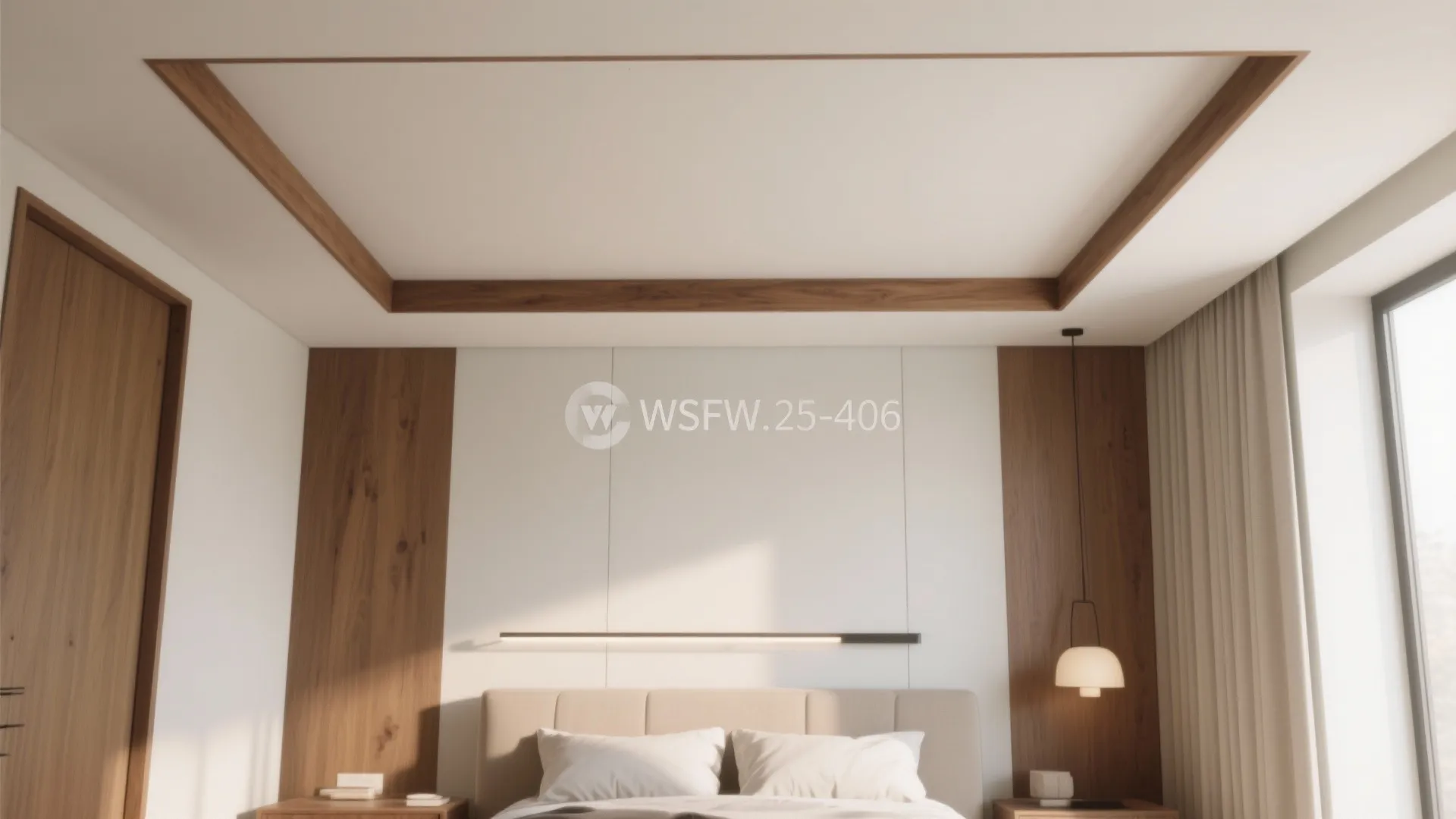 2) POP Tray with a Warm Wood Reveal