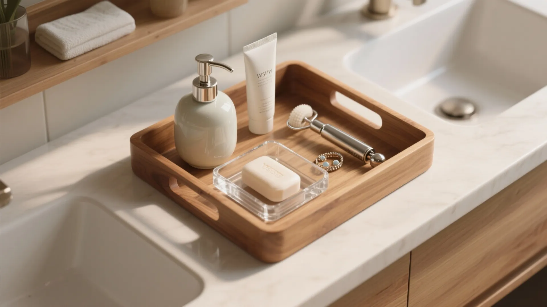 Bathroom Counter Ideas: 5 Stylish Ways: Small changes, big impact — practical and chic ideas to style your bathroom counter
