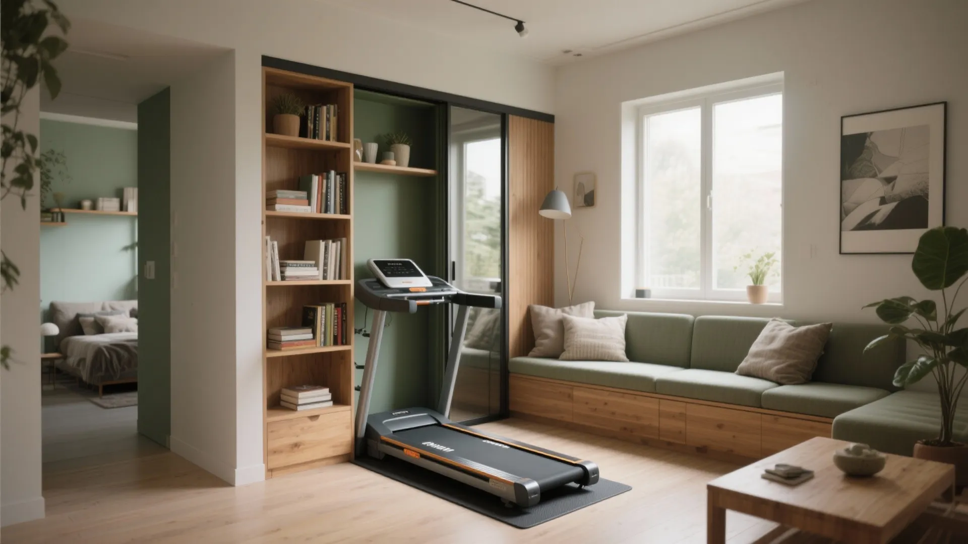 Compact Treadmills: 5 Space-Saving Ideas: Practical, playful solutions to fit a treadmill in tiny apartments, balconies, or multifunctional nooks