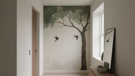 5 Wall Painting Design Ideas for Trees & Birds