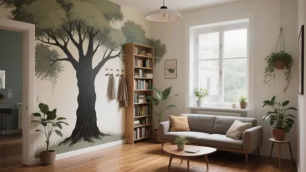 Tree Wall Painting Ideas — 5 Small-Space Murals