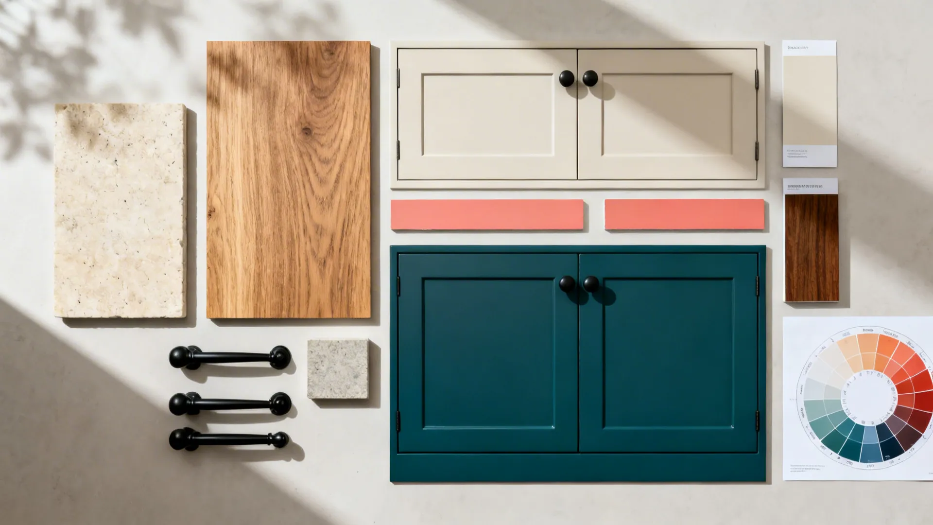 Idea 2: Color Theory on Cabinets—From Palette to Plate