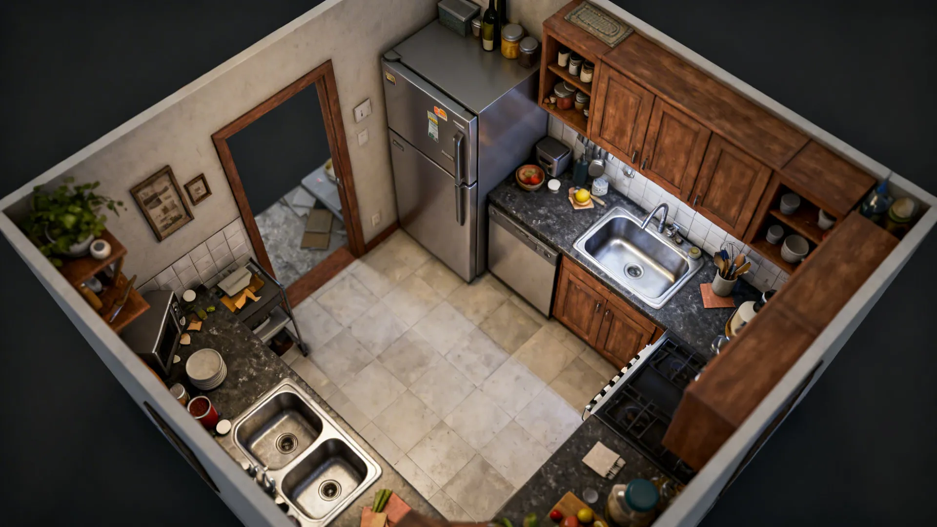 Compact Work Triangle (or Zone) Planning