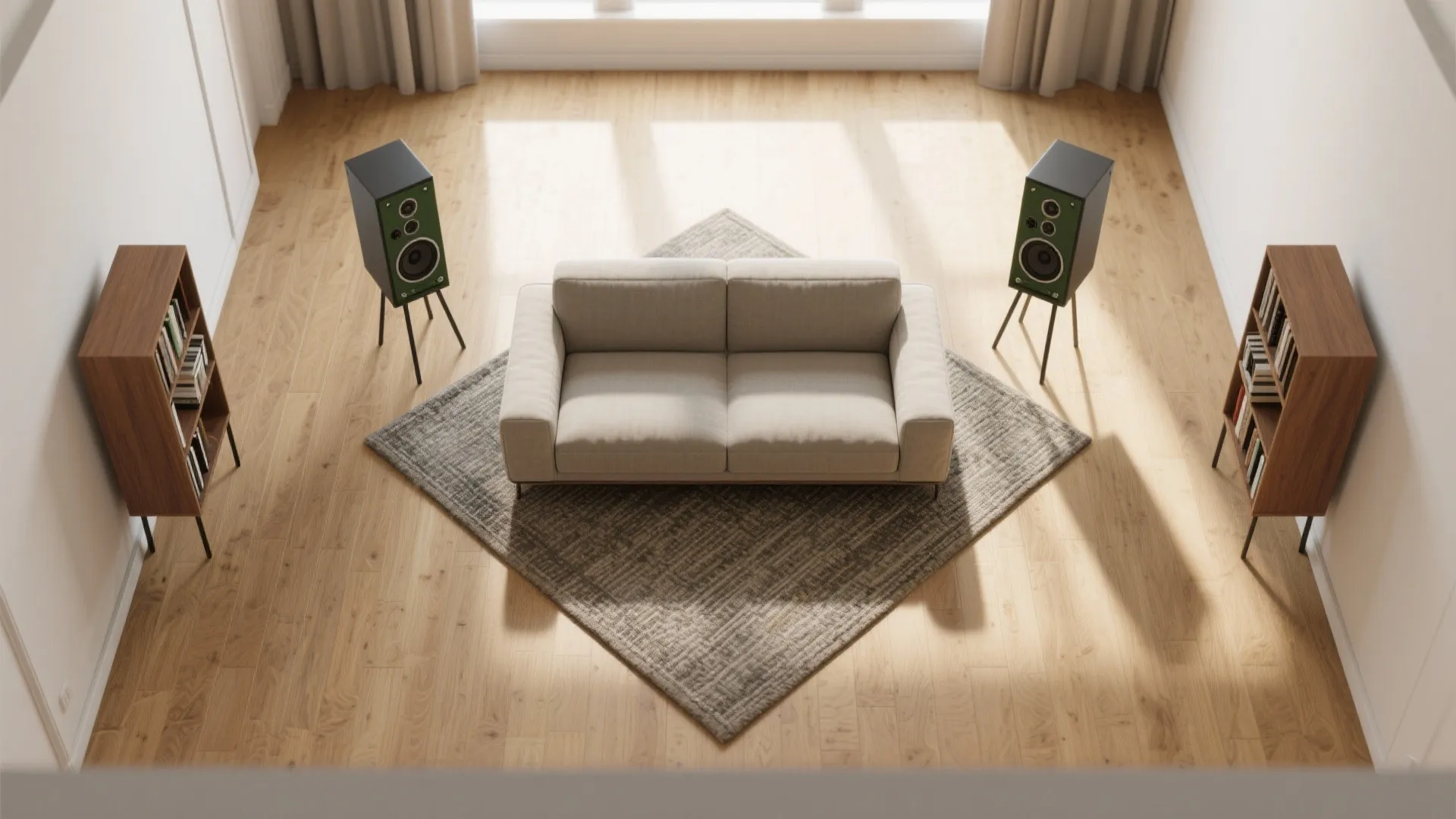 Nearfield Triangle and Symmetry