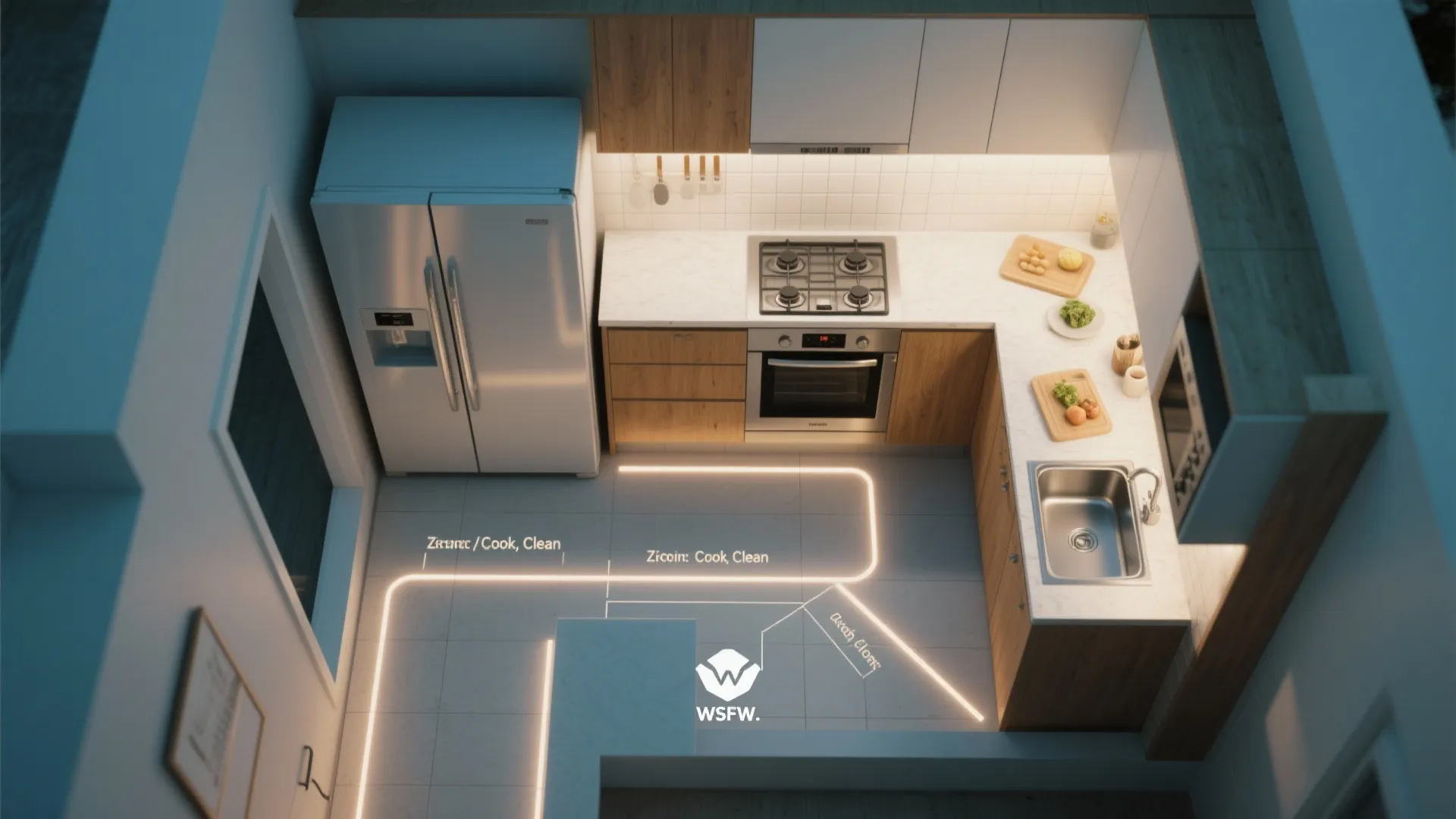 1) Work Triangle vs. Zones—Pick One and Commit