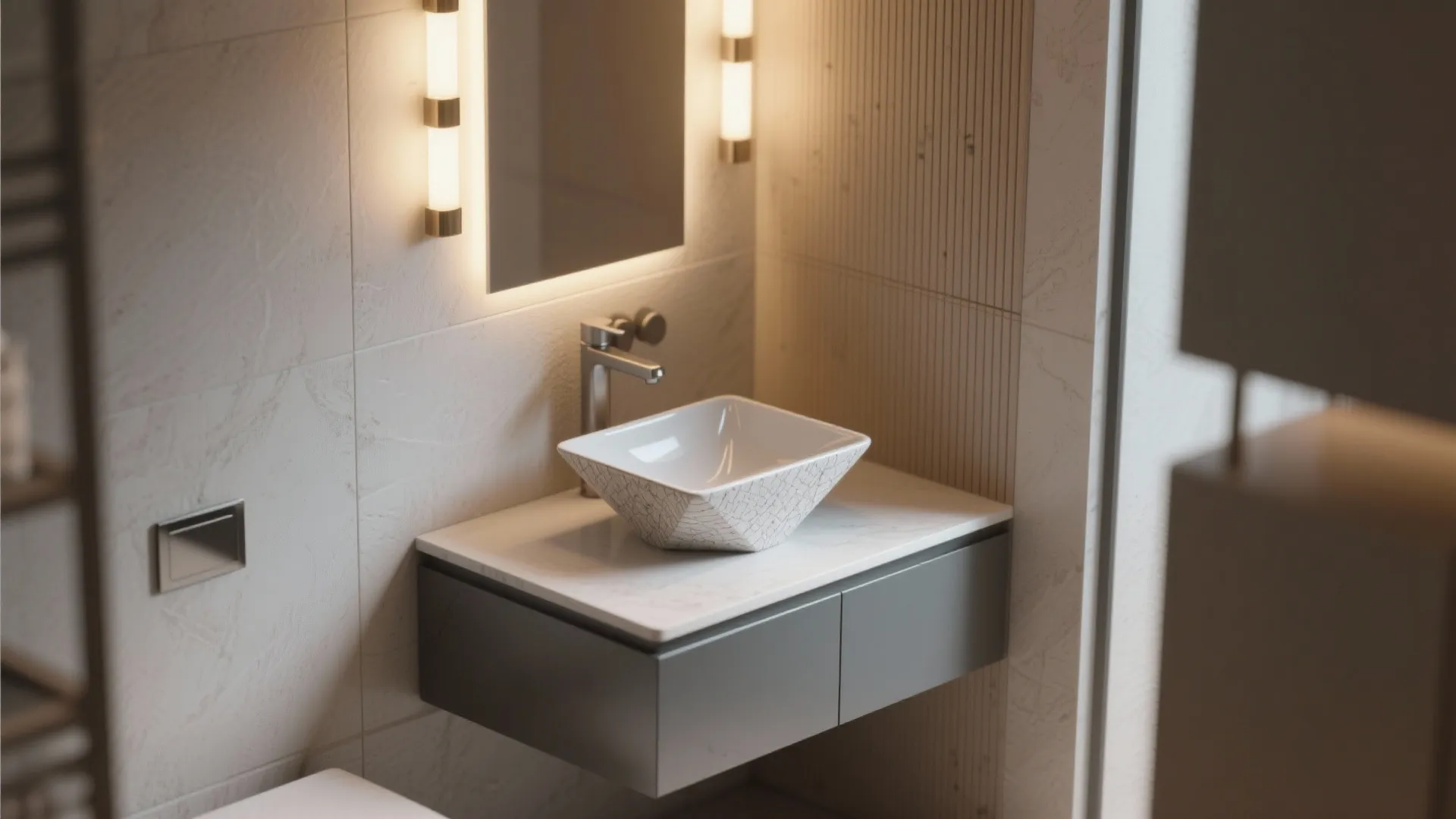 2. Triangular Vessel Sink