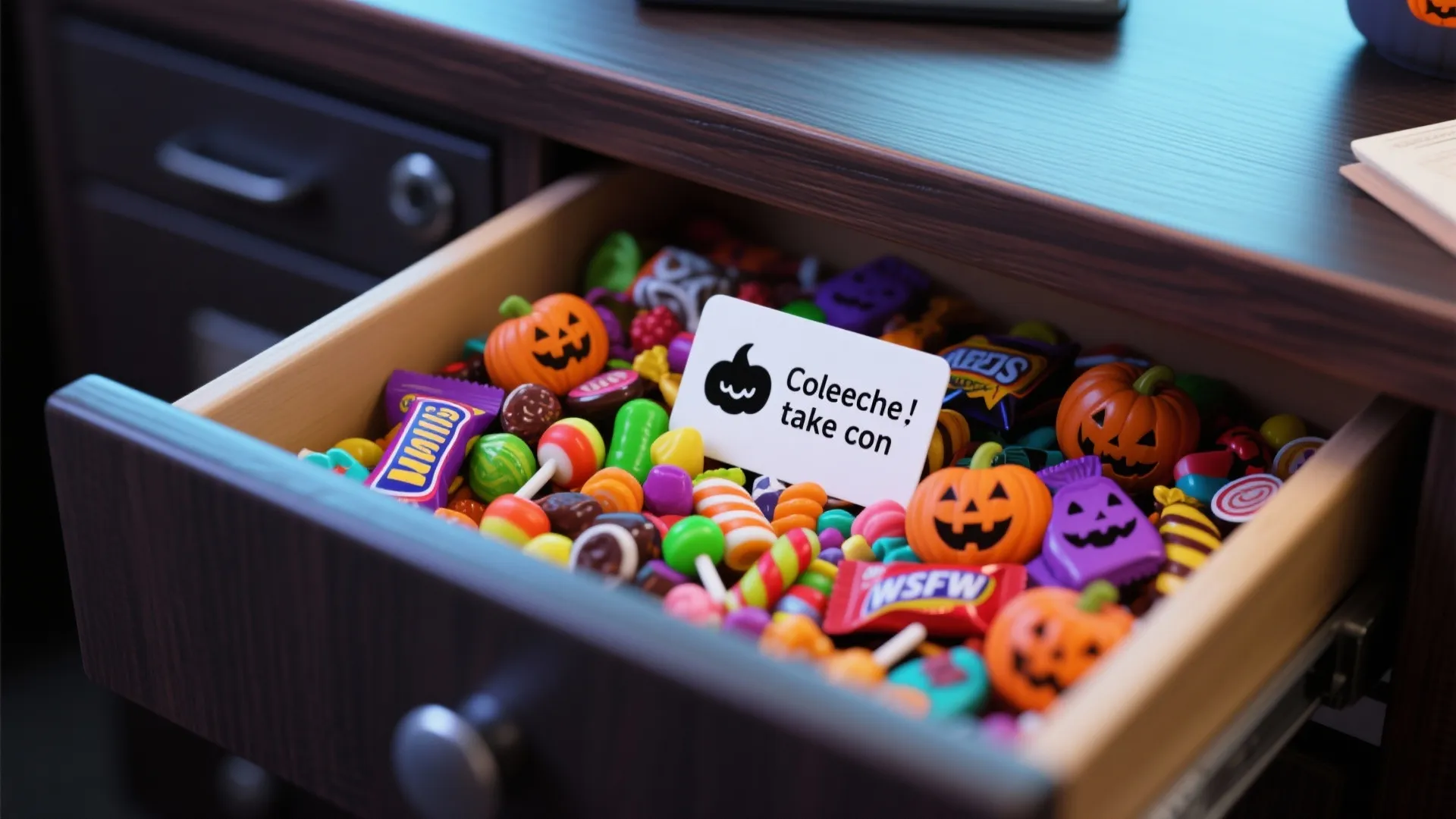 10. Trick-or-Treat Drawer