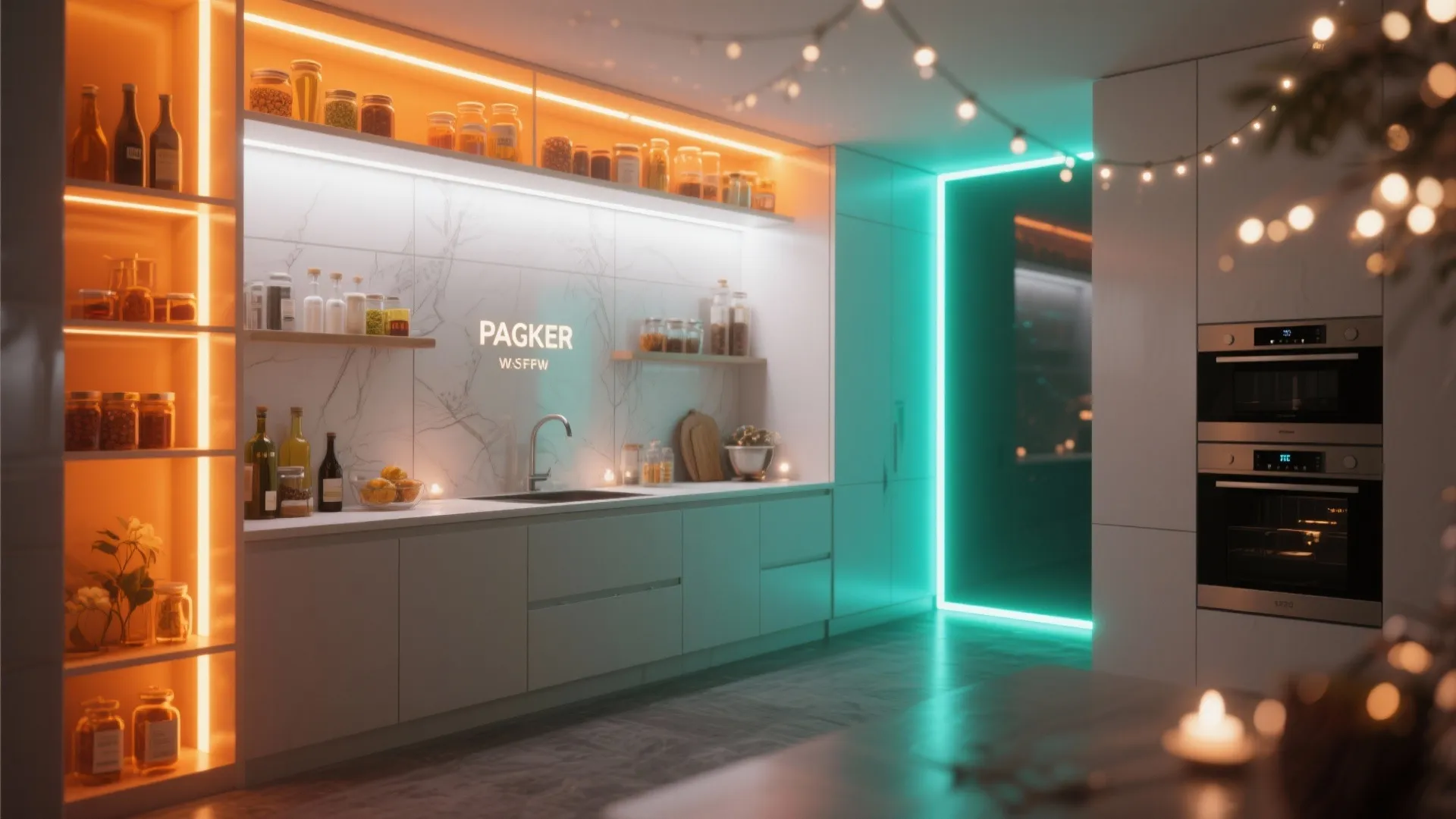 Tri-color LED Lighting