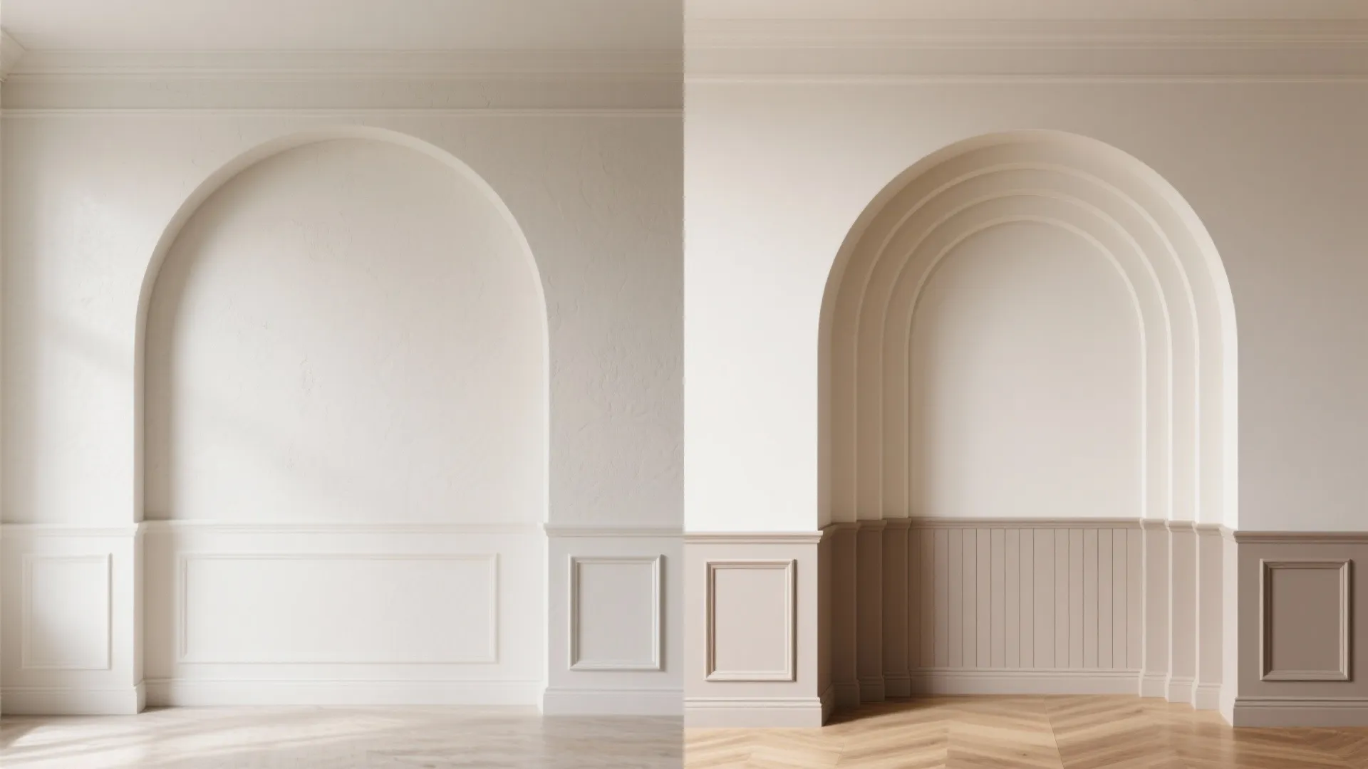 5) Layered Trim Arches: Mouldings, Panels, and Paint