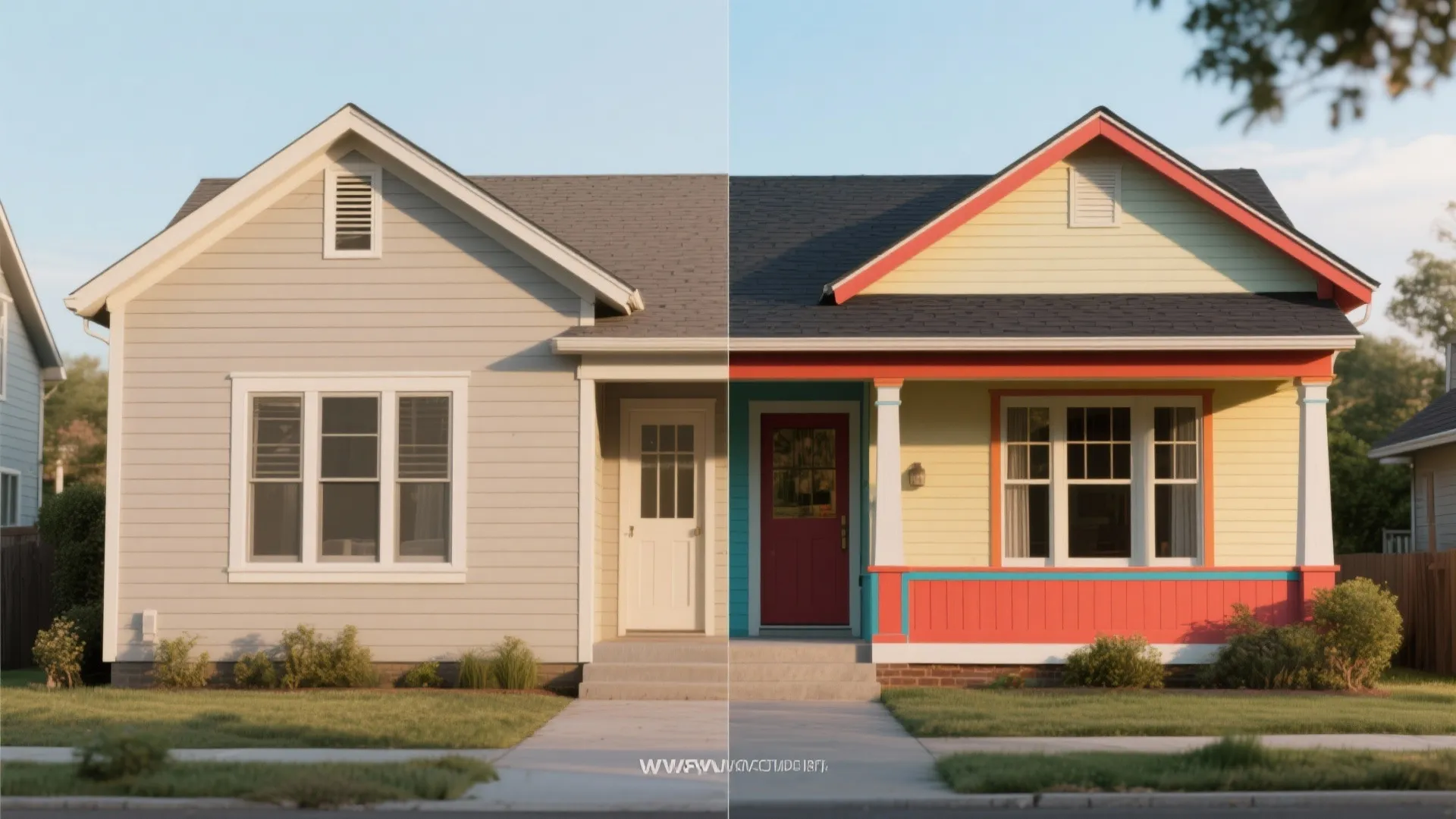 4. Use color accents and trims to add depth