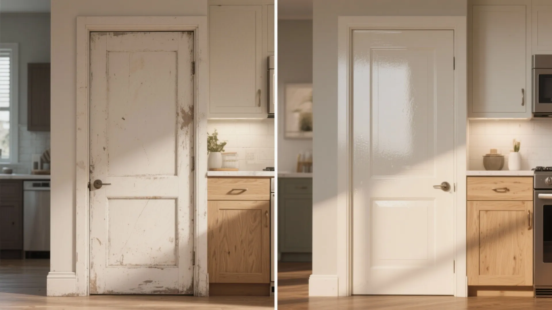 4. Protect trim and cabinetry, not just walls