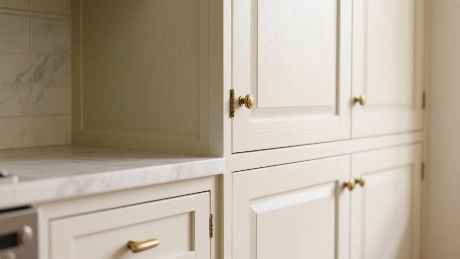 3) Use on trim and cabinetry for soft contrast