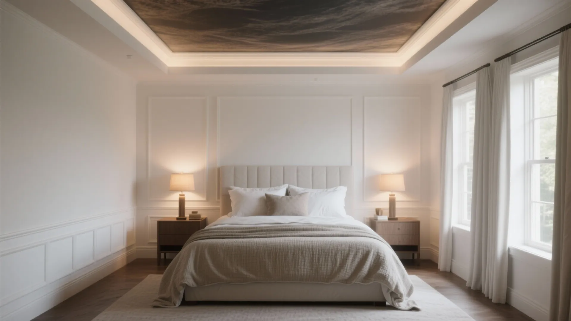 5. Trim, ceilings, and unexpected accents