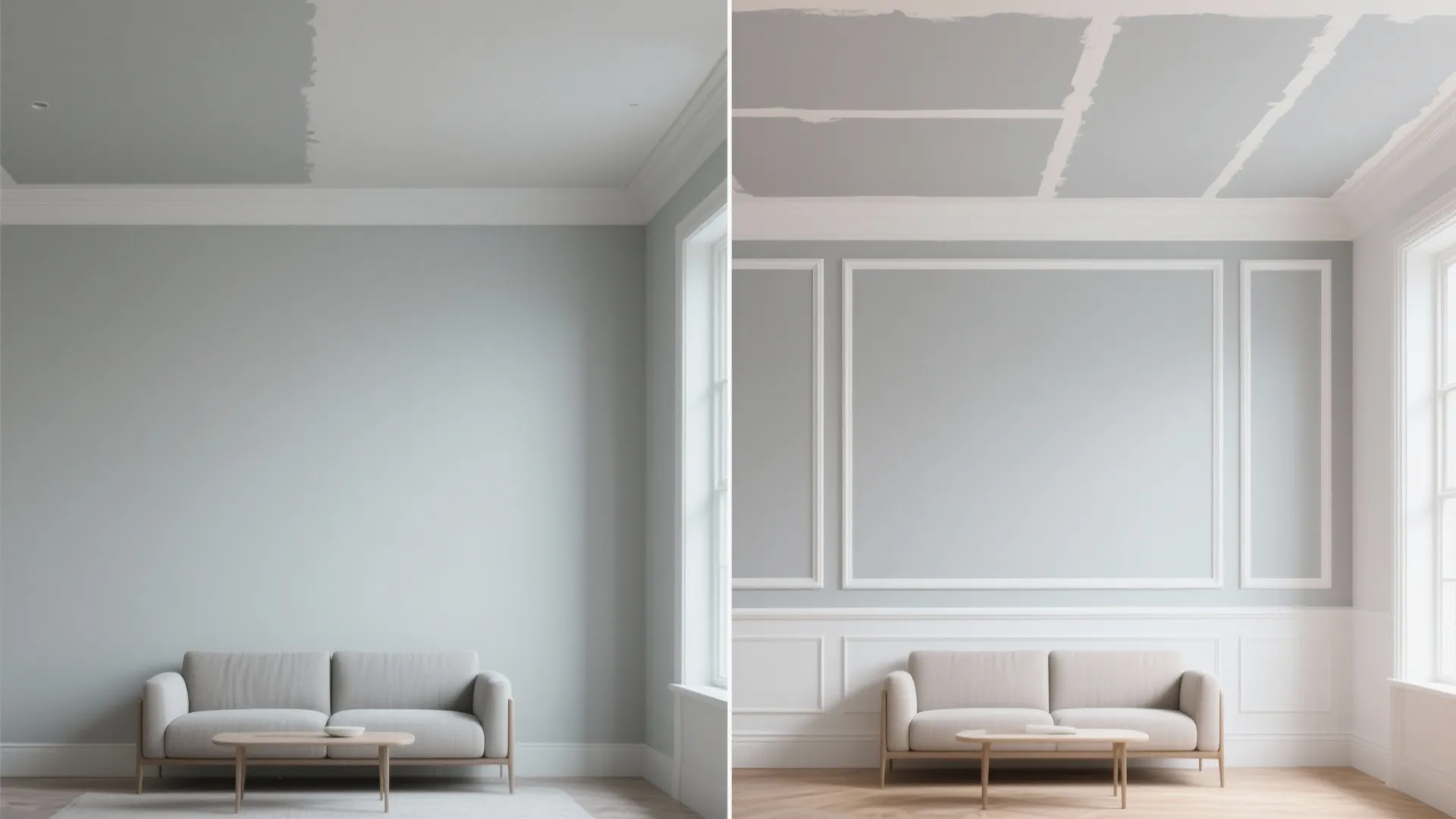 5. High-Contrast Trim and Ceiling Tricks