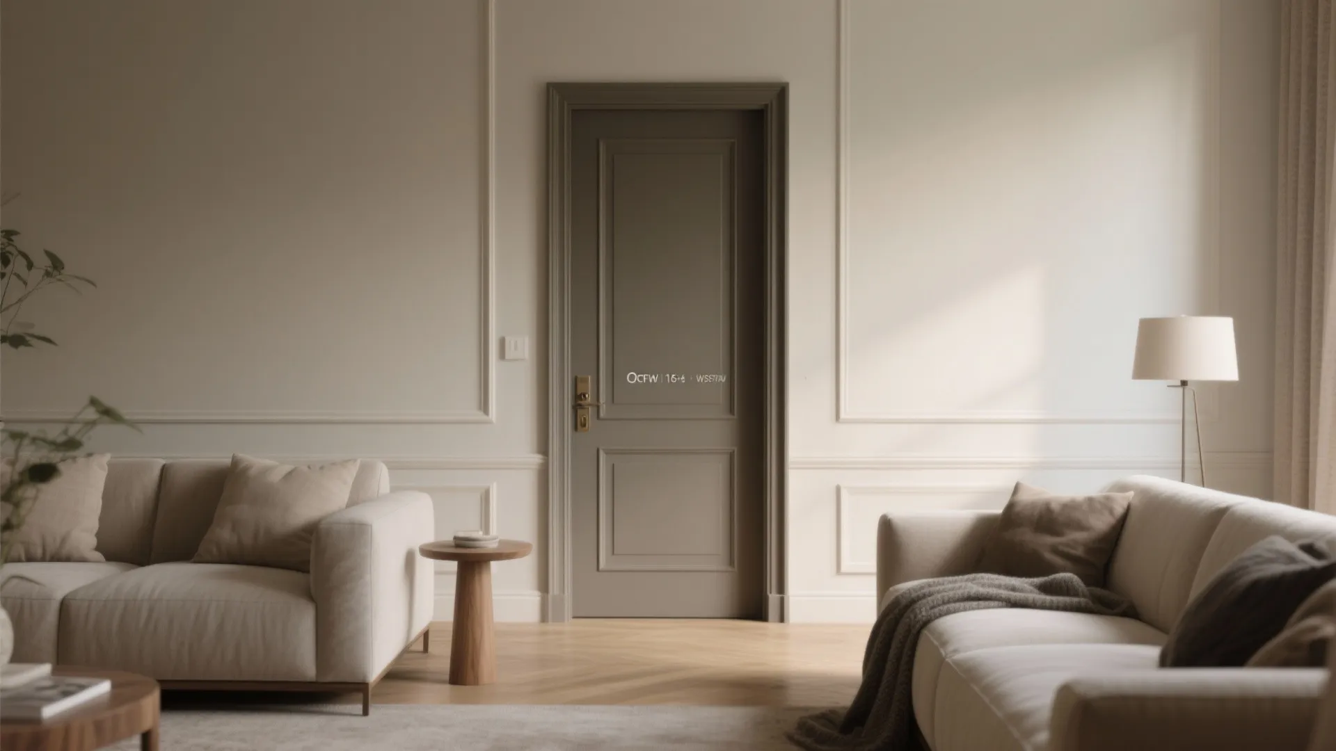 3. Match or Tone-Down the Trim for Cohesion