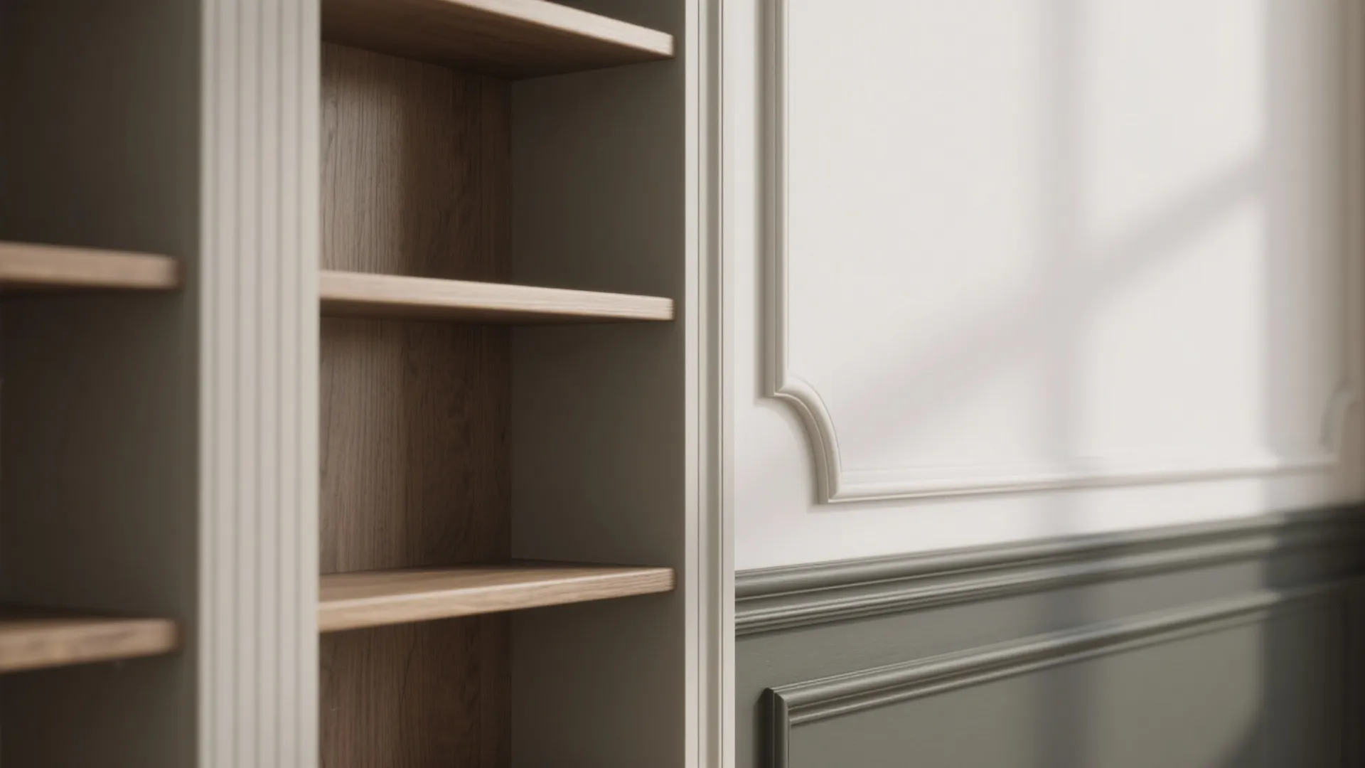 3. Emphasize architectural lines with trim contrast