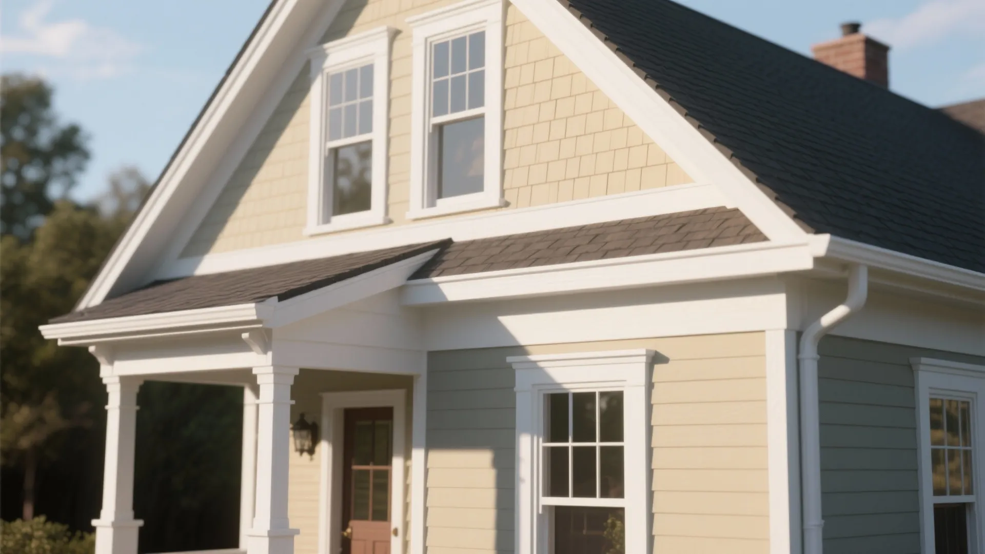 2. Emphasize Architectural Lines with Trim Contrast