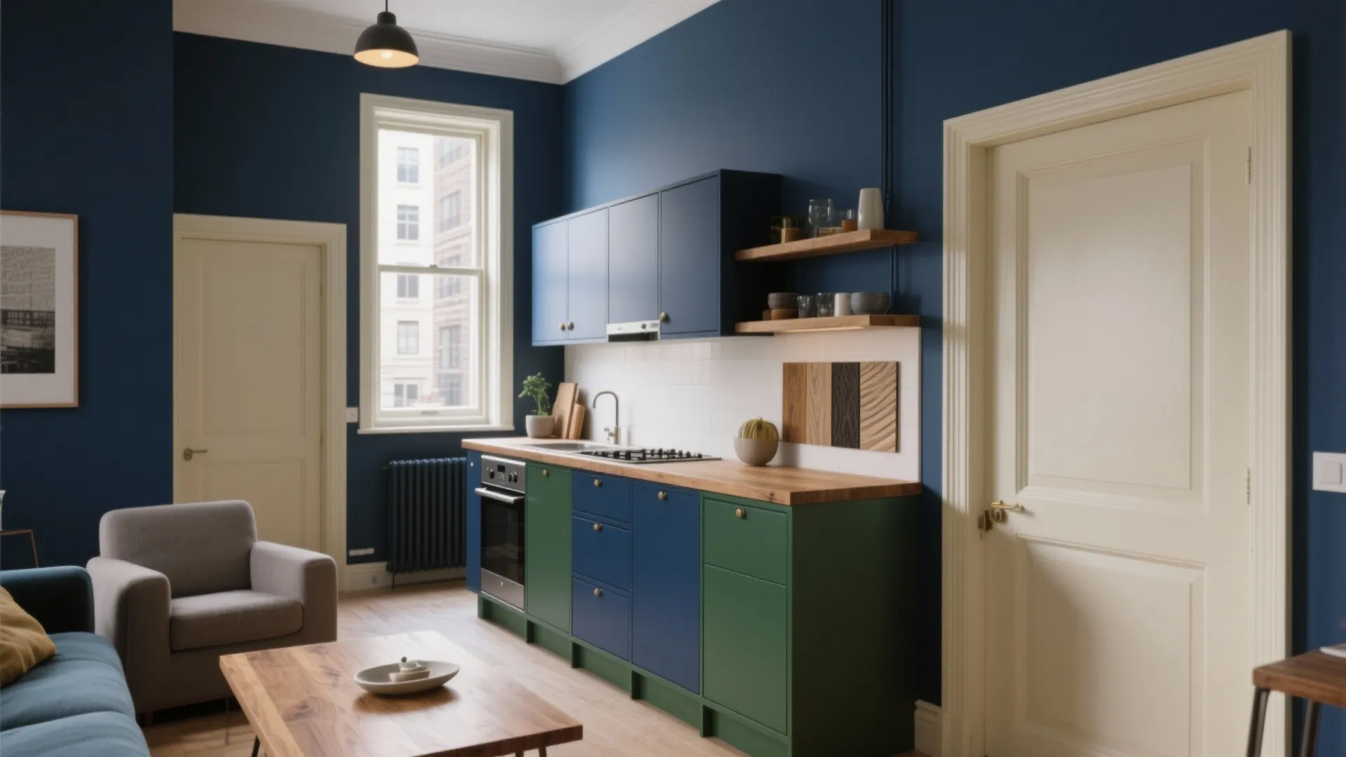 Interior Woodwork Paint: 5 Inspiring Ideas: Practical, stylish paint ideas for trims, cabinets and doors in small spaces