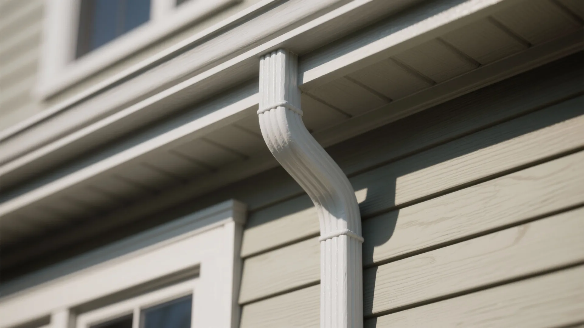 Close-up of durable painted trim showing clean edges and textured finish for protection.