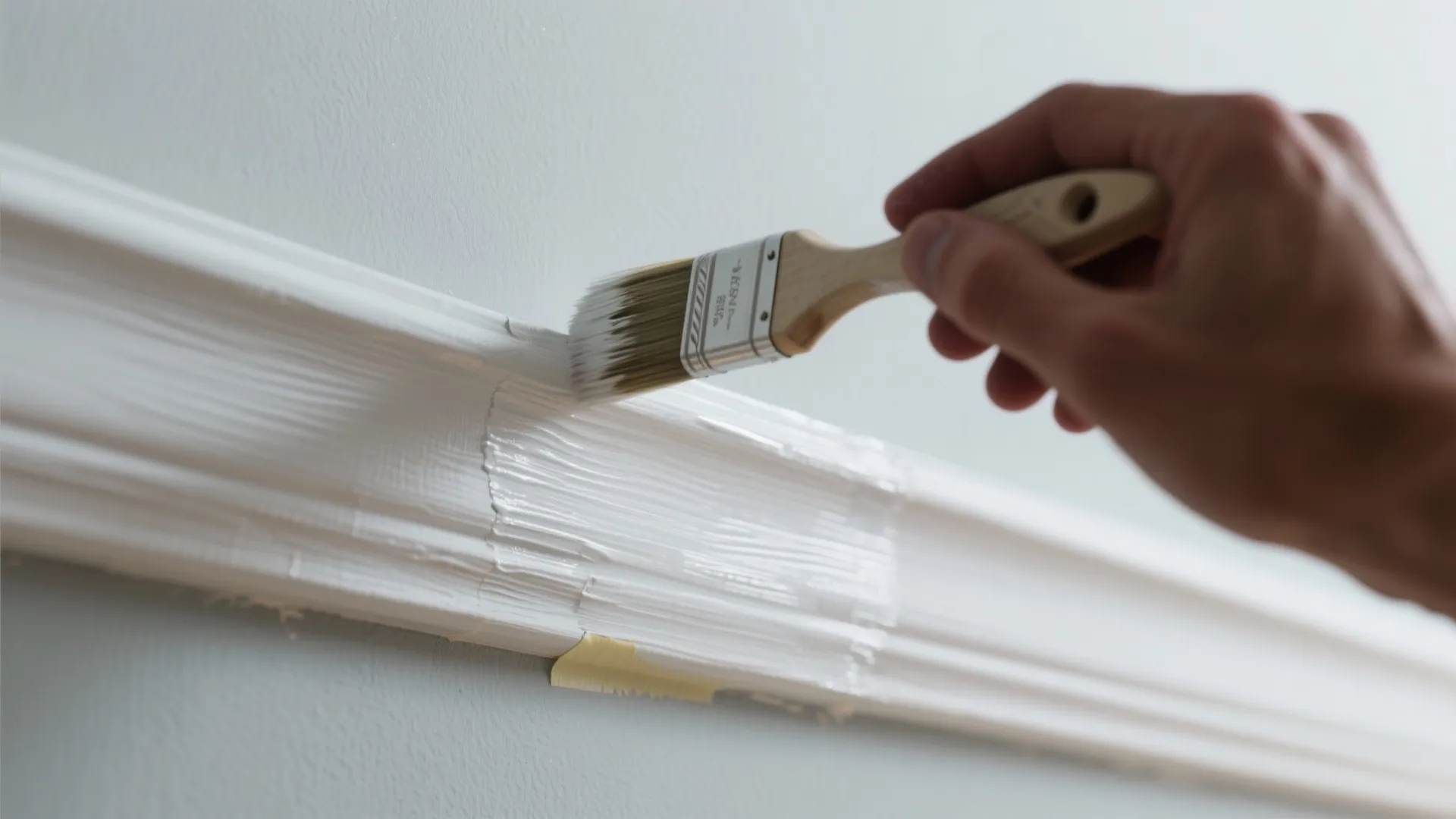 3. Trim and moldings after walls for clean lines