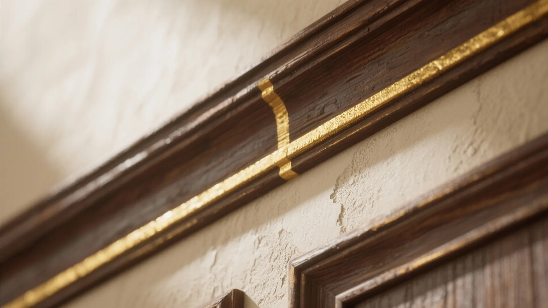 3. Subtle Texture Highlights and Trim Touch-ups