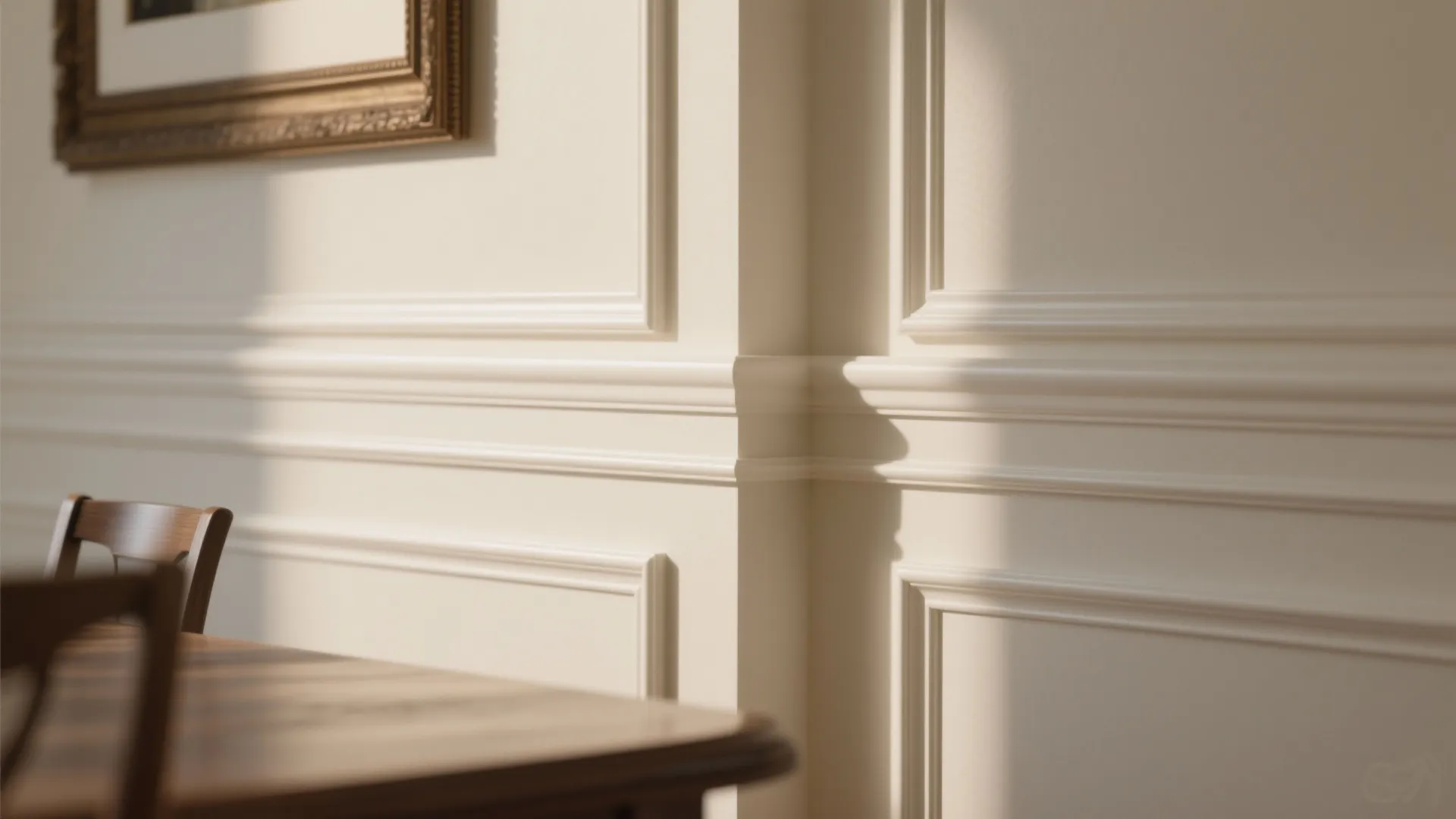 Trim-Forward Detailing (Contrasting Molding and Picture Frames)