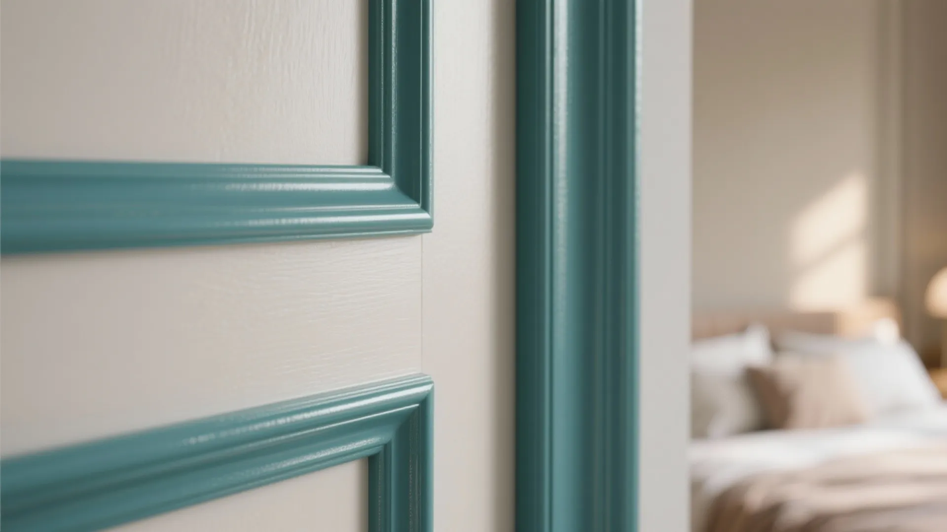 4. Painted Trim and Unexpected Details
