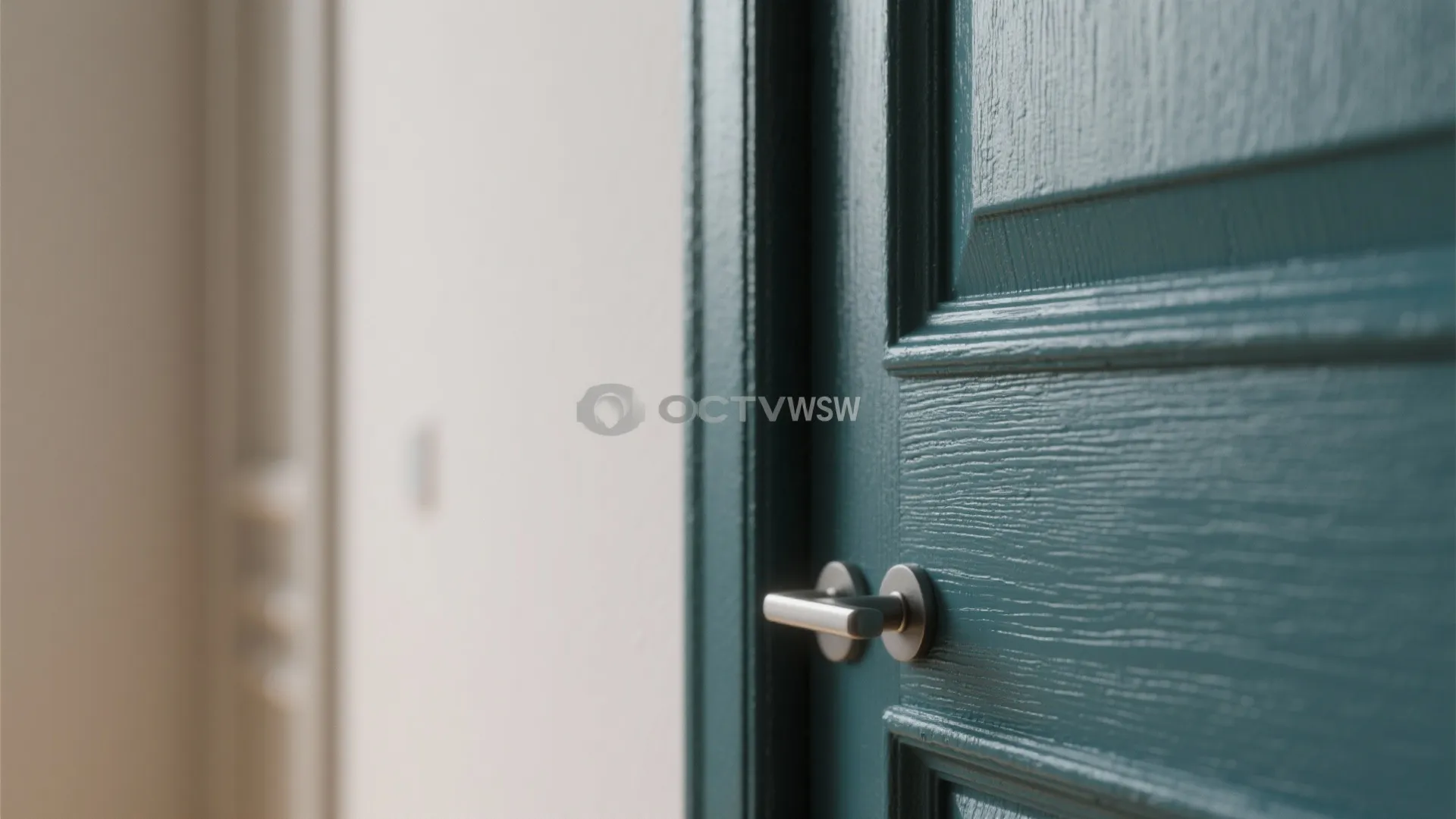 5. Door and Trim as Mini Canvases