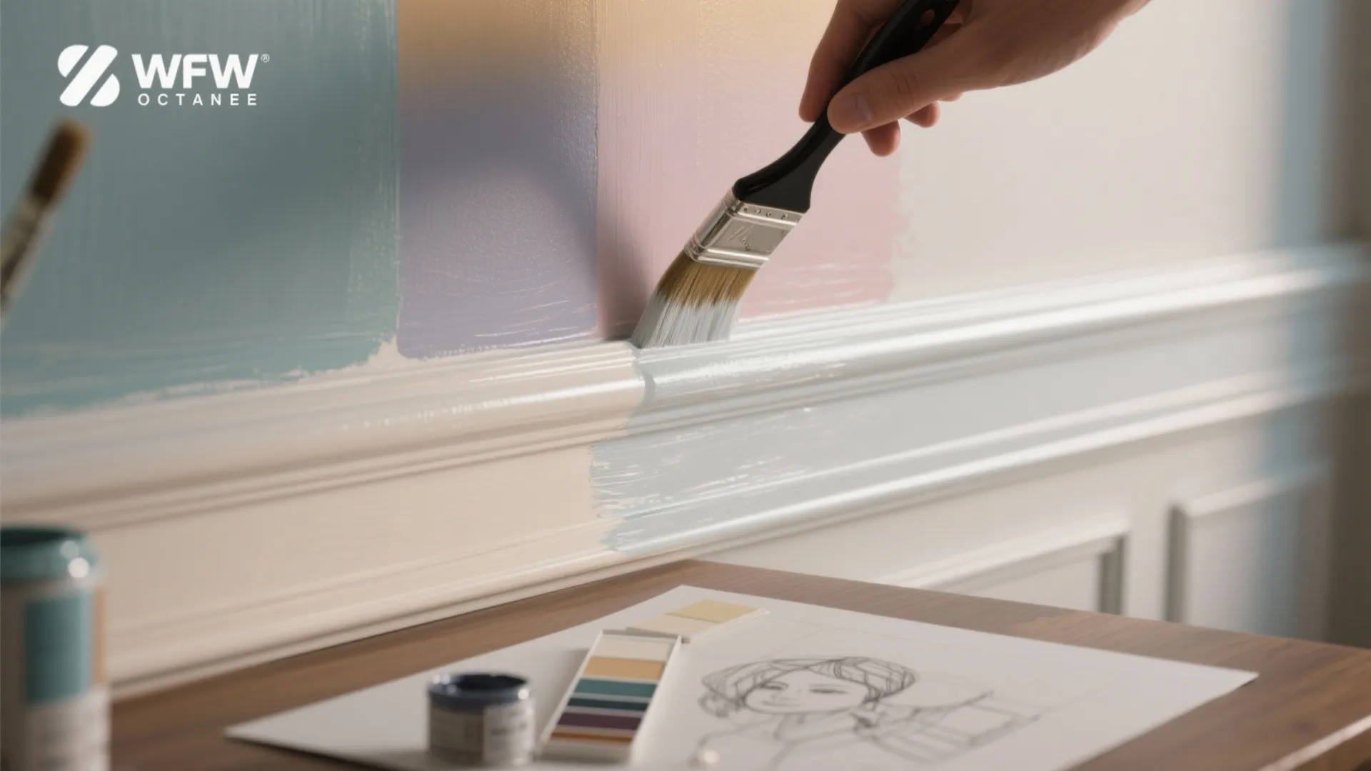 5. Clean trims and creative finishes