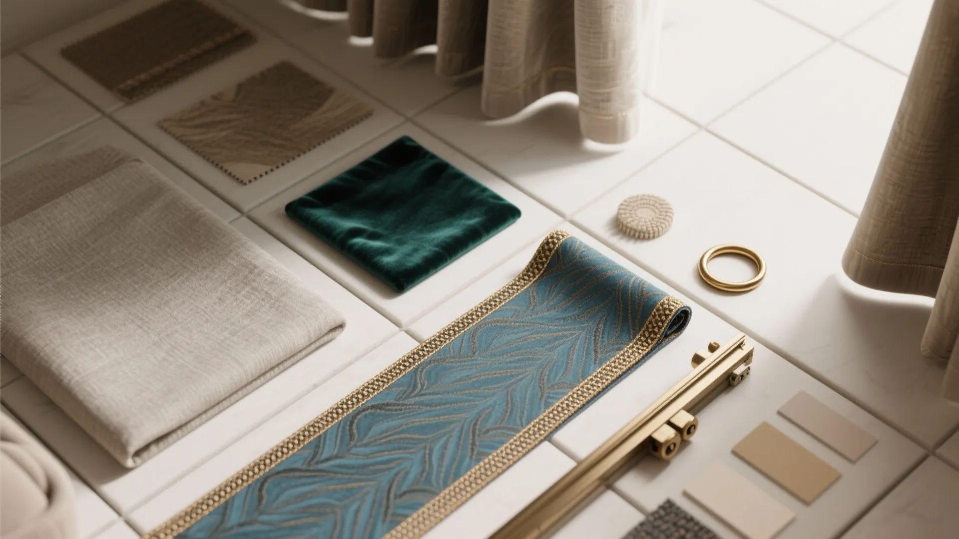 Color, pattern, and trim that read luxury