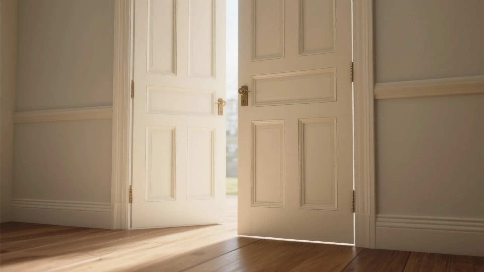 1. Paint + Trim Illusion